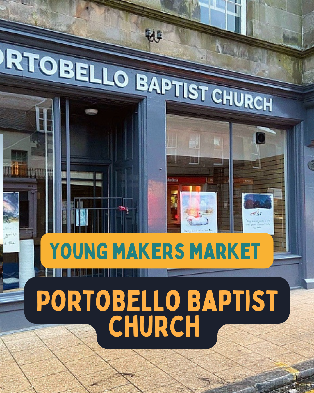 Young Makers Market at Portobello Baptist Church 