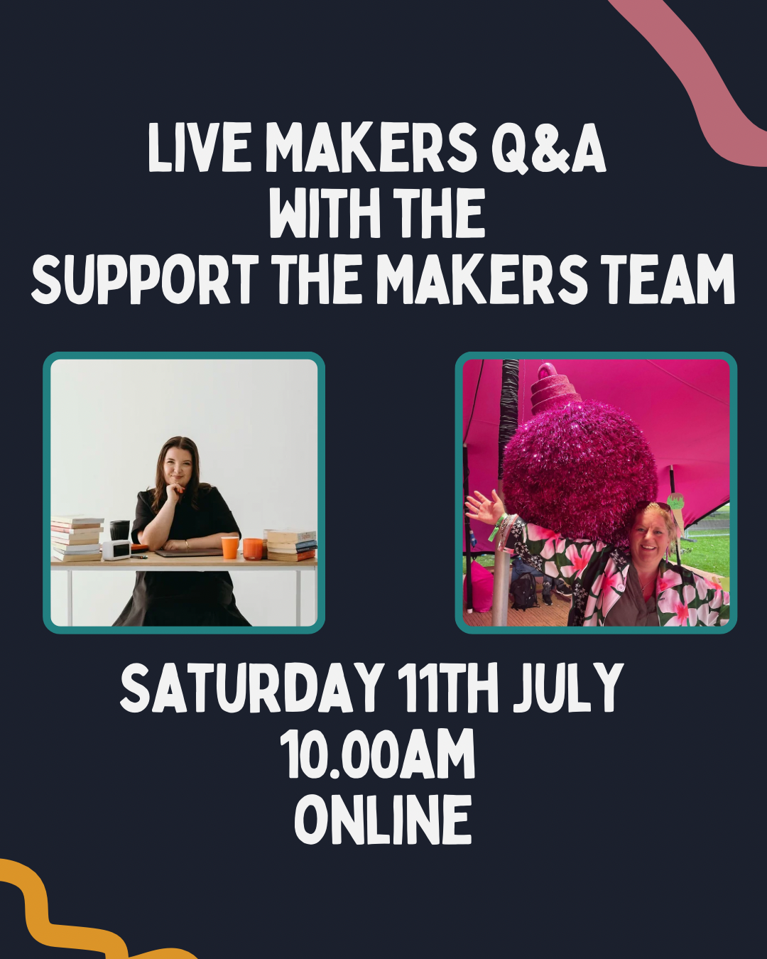 Live Makers Q&amp;A with the Support The Makers Team