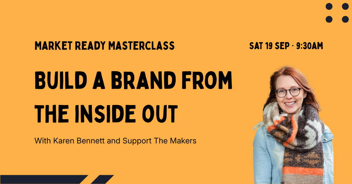 Market Ready Masterclass - Build a brand from the inside out