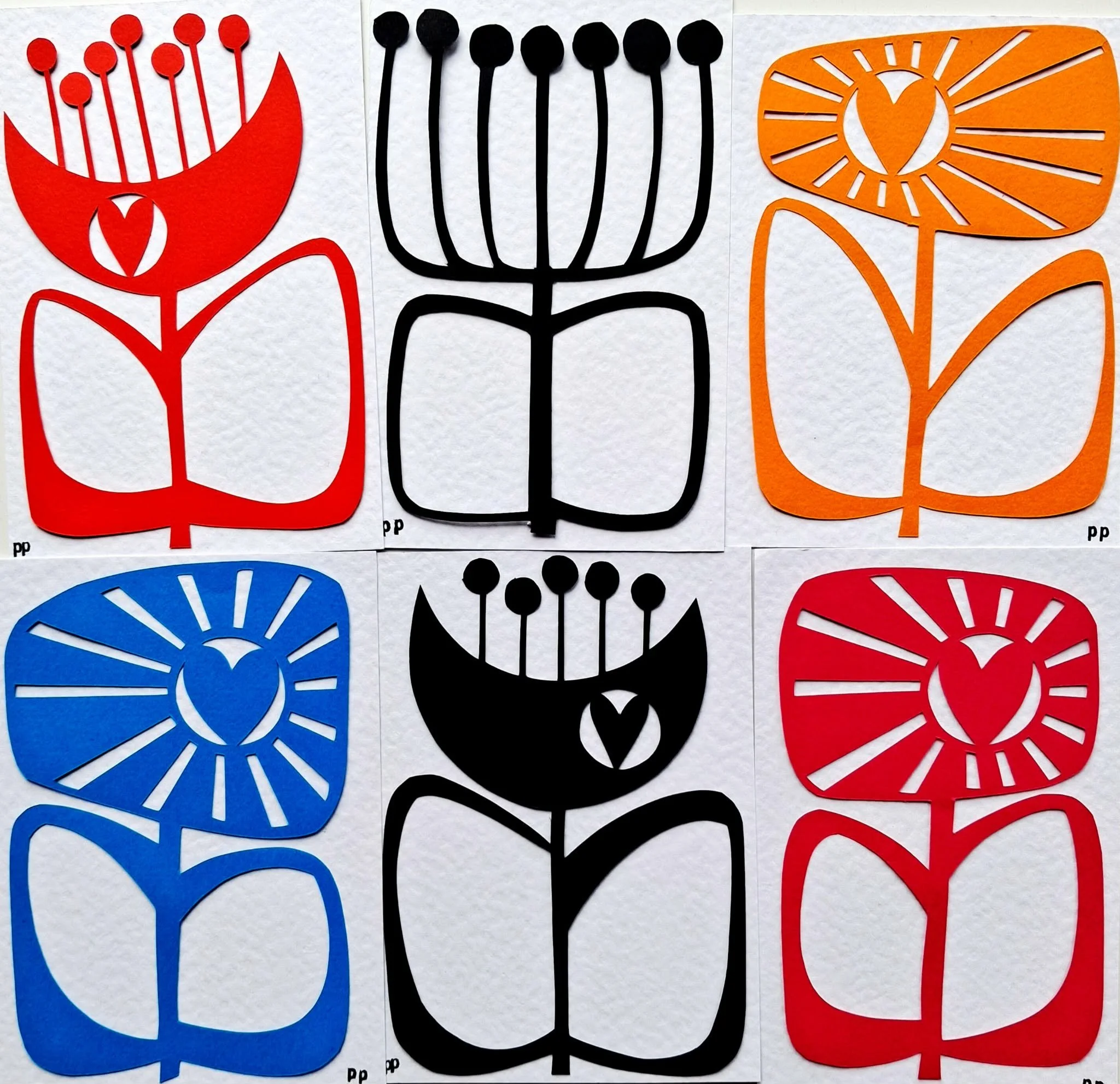 Retro Flowers Papercutting Workshop