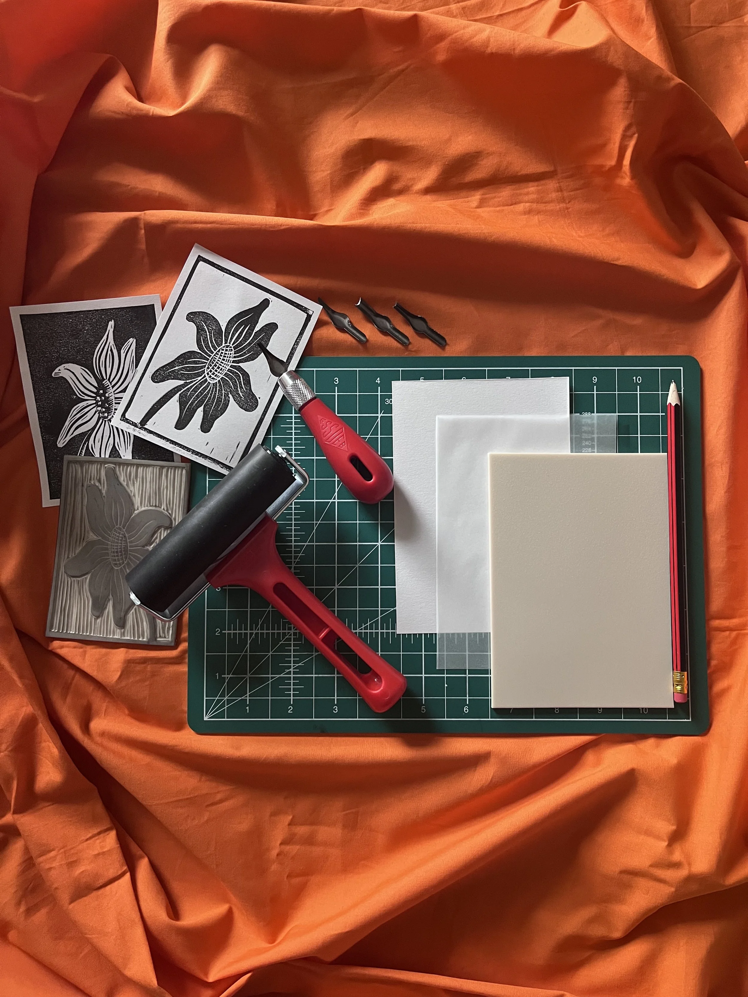 Festive Lino Print Workshop