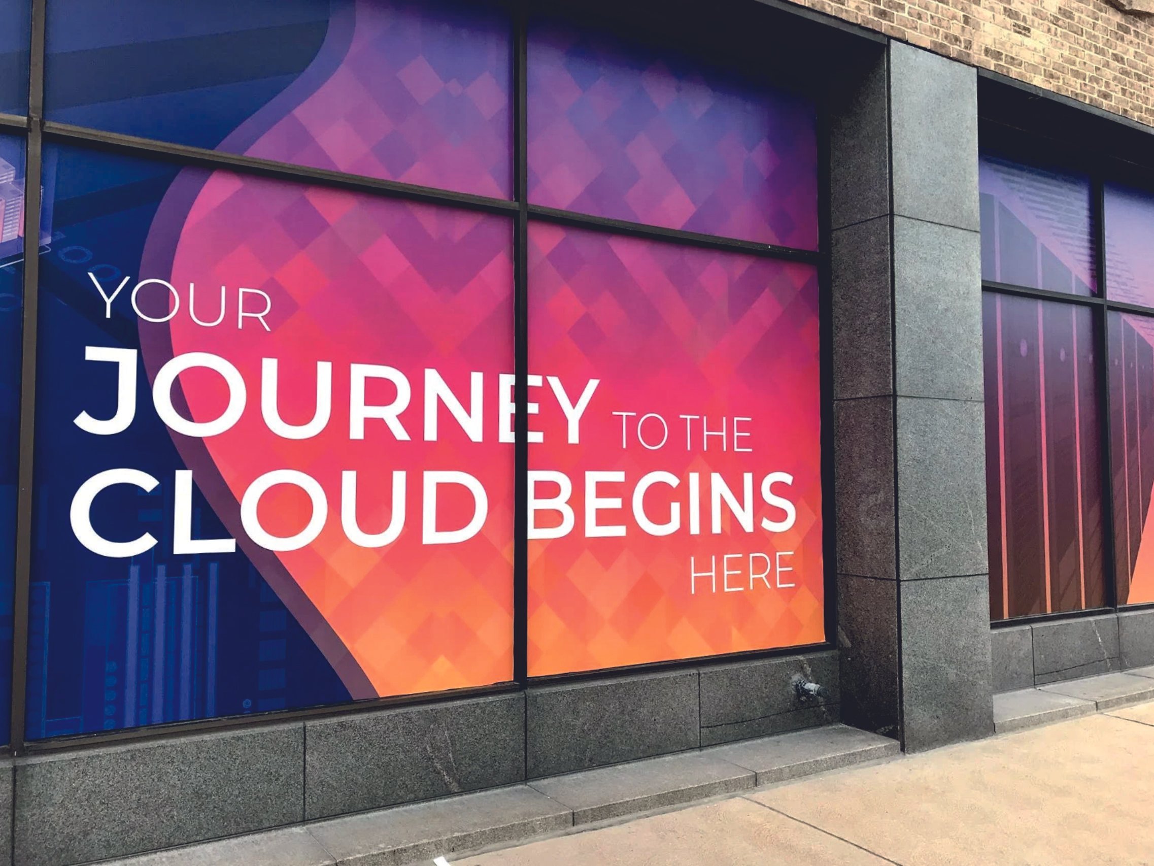 Window display vinyl grpahics Signmakers Cork & Kerry, Ireland.