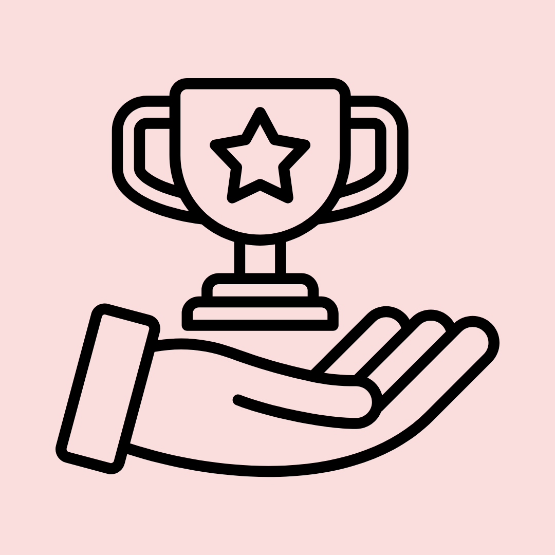 Line drawing of a megaphone with sound waves.