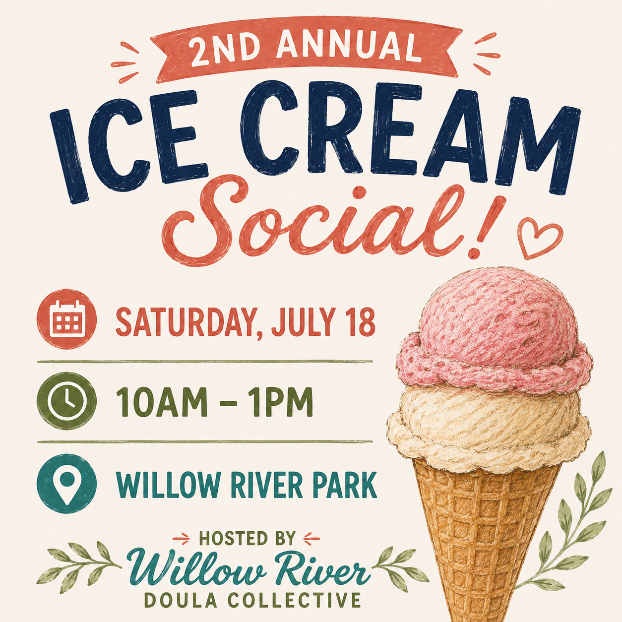 2nd Annual Ice Cream Social