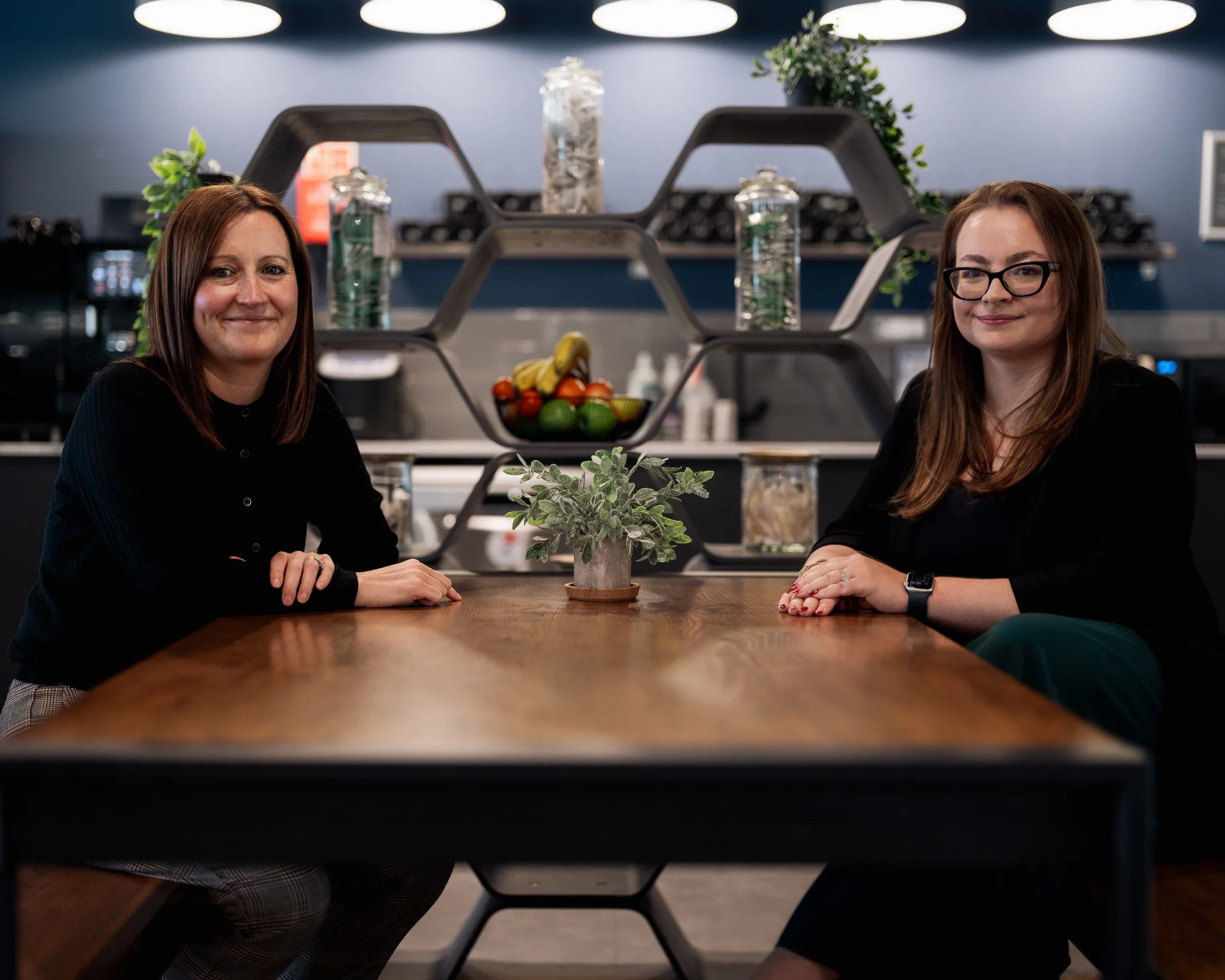 Lucy Nixon, NuCAS CEO and Co-Founder with Ellie Purdy, NuCAS Director of Operations