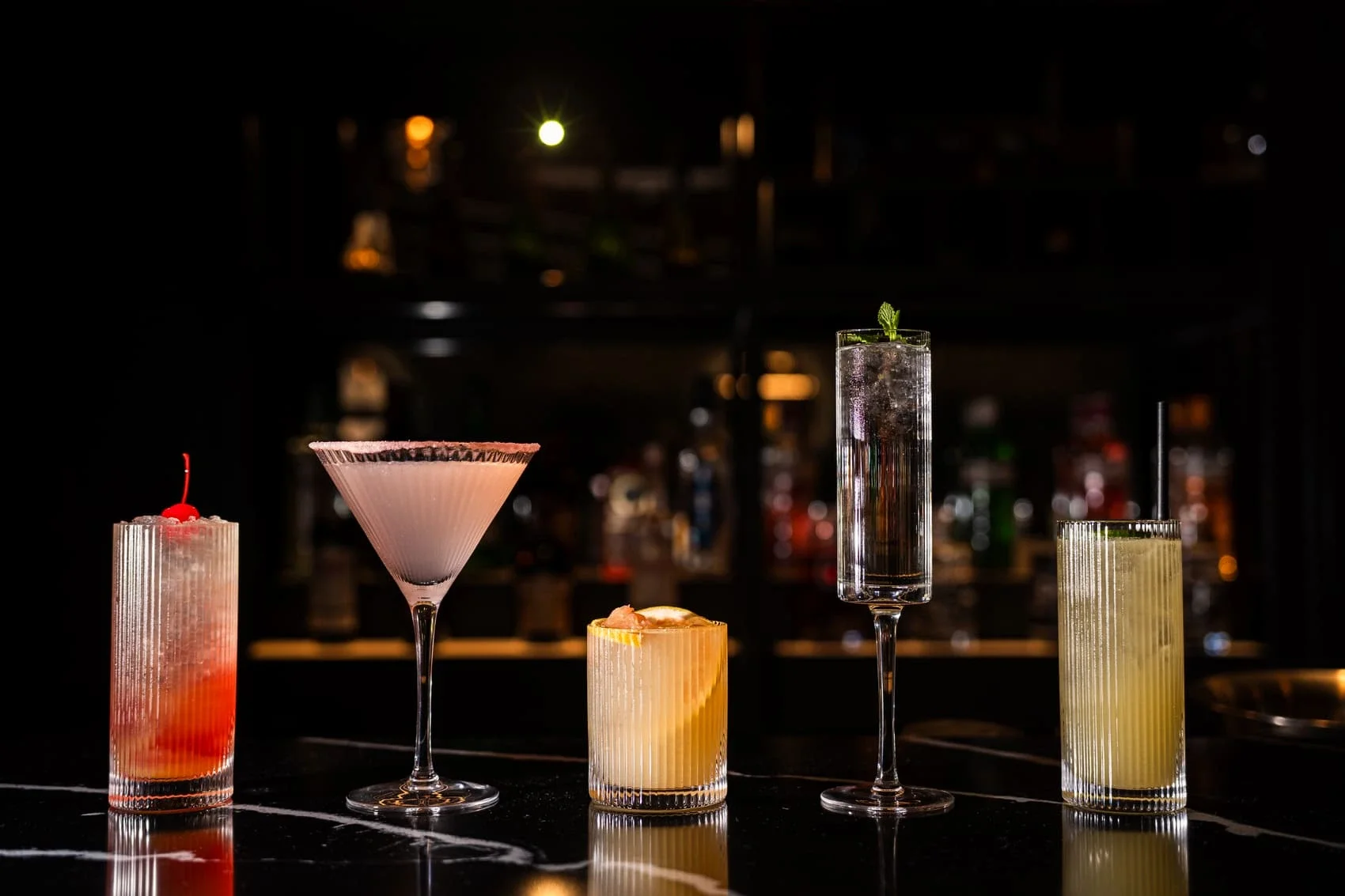 Five new cocktails available on The Engine Room's cocktail menu