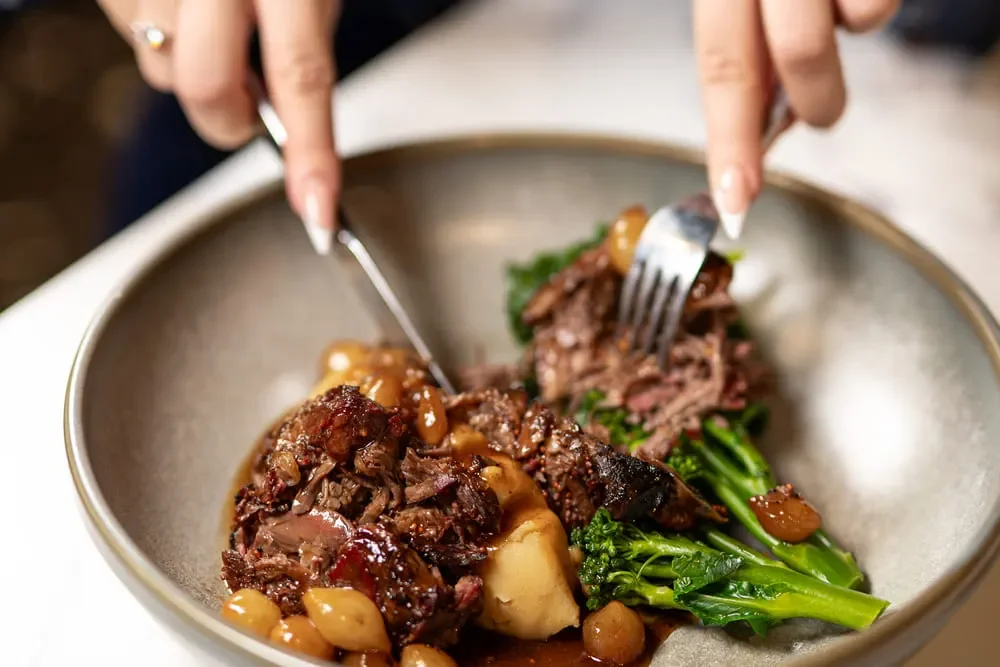 Beef bourguignon at The Engine Room