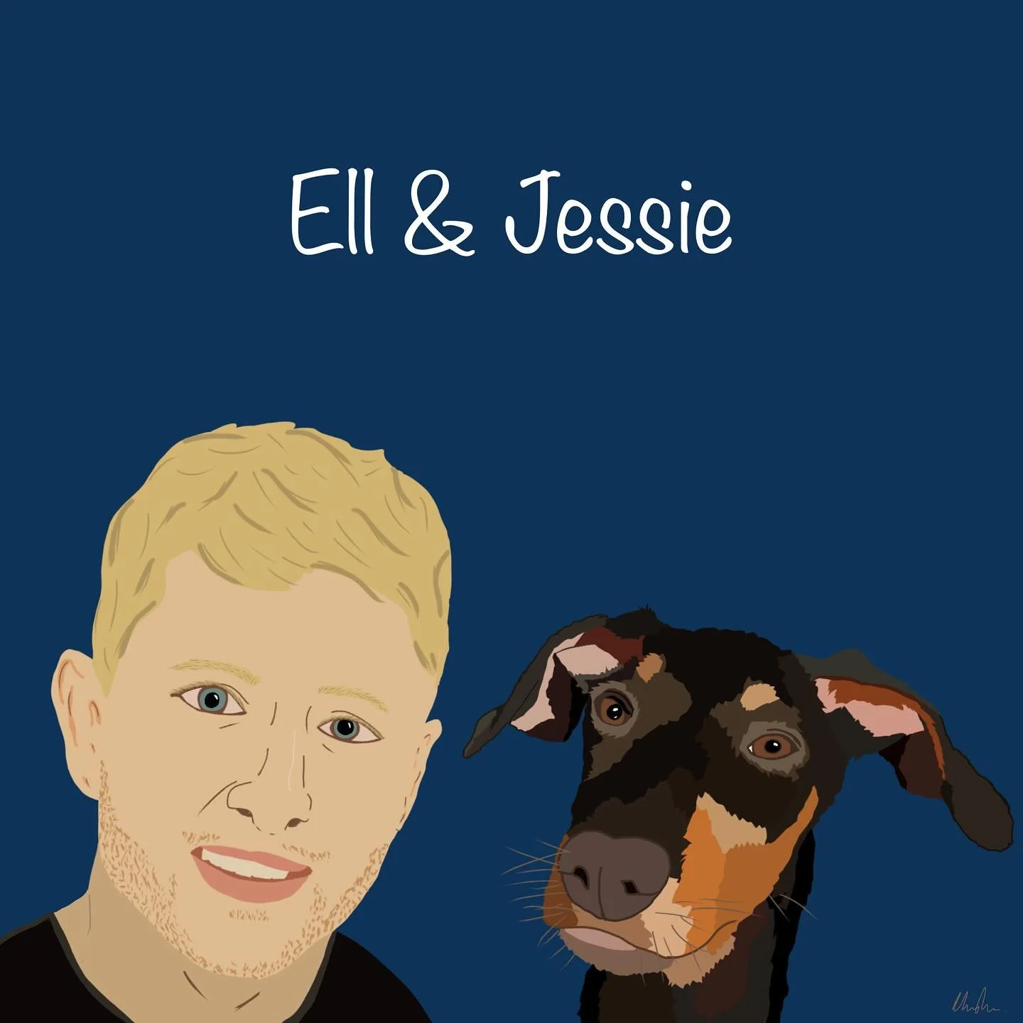 Capturing the essence of those we&rsquo;ve lost, keeping their memory alive with every stroke. Message me to create a personal tribute for your loved ones. 🤍 

#inlovingmemory #digitalart