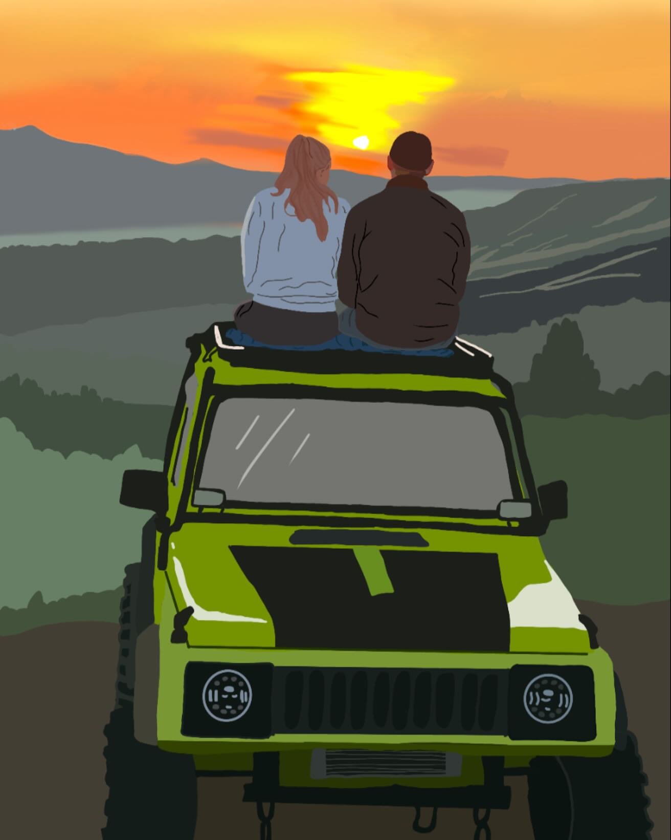 Recent Commission 🌅

I loved bringing this sunset custom print alive from a couples recent trip to Bali for their Honeymoon.

Commissions are open, please message me for any enquiries 💌