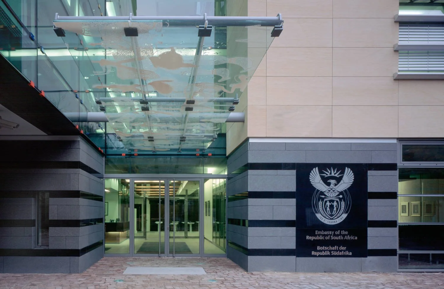 Mitteilung des Geschäftsträgers der südafrikanischen Botschaft in Berlin