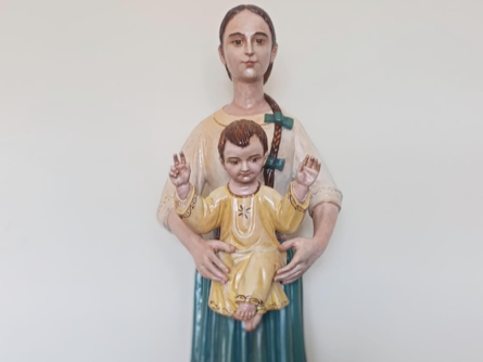 Blessing of Our Lady of the Light Statue from Lima, Peru