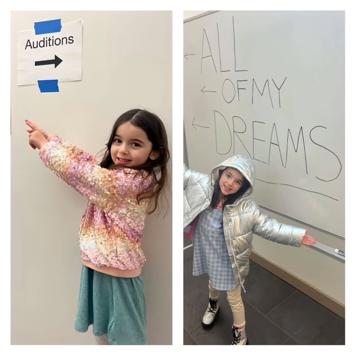From audition day to our first screening &mdash; what a journey it&rsquo;s been for our young star, Veda! 🌟 On the left, she&rsquo;s gearing up to chase a dream. On the right, she&rsquo;s living it.

Thank you, Veda, for bringing your light, laughte