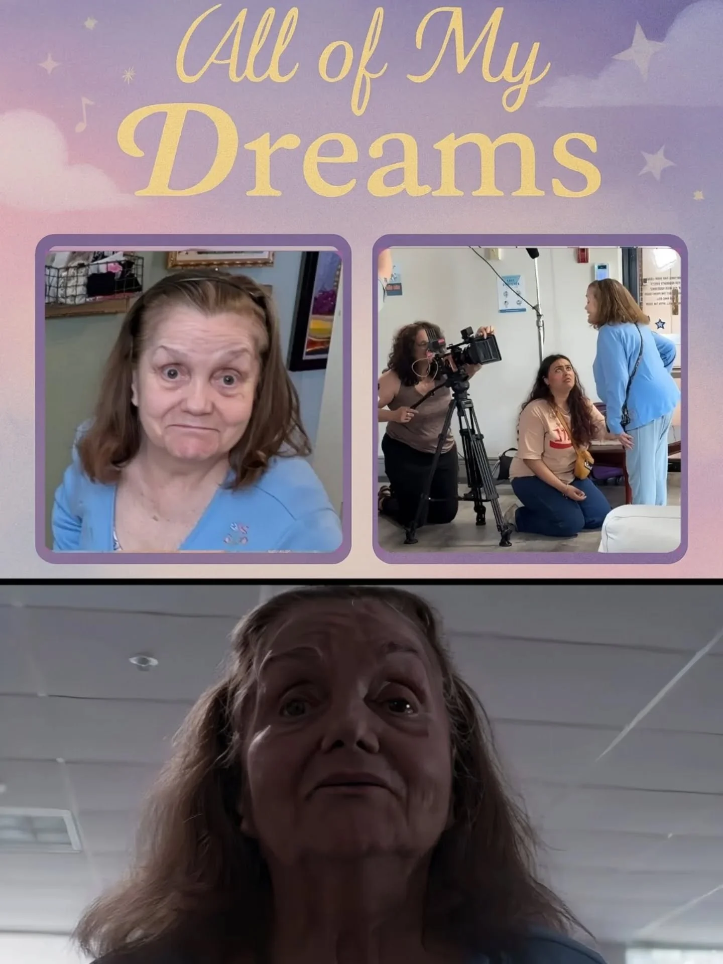 🎬 Meet the Dreamers &mdash; Week 1: Blanca Sarrapochiello

Blanca makes a sharp little cameo as one of the nursing-home residents &mdash; and fun fact, she&rsquo;s also director Lina Sarrellos&rsquo; real mother. From headshot to BTS to on-screen mo