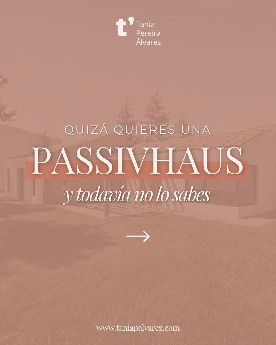 Muchas personas creen que una Passivhaus es solo un &ldquo;tipo de construcci&oacute;n eficiente&rdquo;.

Pero en realidad, detr&aacute;s de ese est&aacute;ndar hay algo mucho m&aacute;s importante:
🌿 bienestar
🌿 confort
🌿 silencio
🌿 salud dentro
