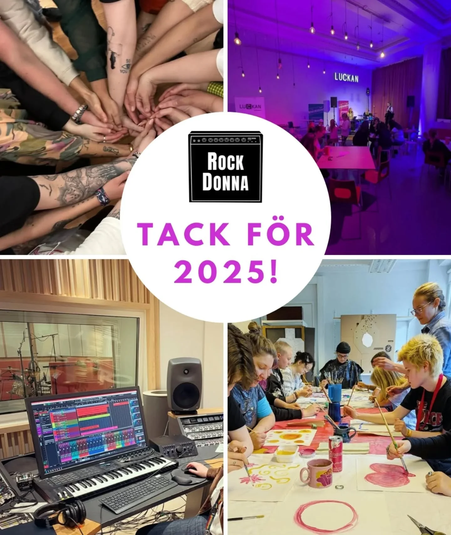 TACK F&Ouml;R 2025! ✨💜🎶

Tack till alla deltagare, ledare, medlemmar, finansi&auml;rer och samarbetspartners f&ouml;r ett inspirerande &aring;r! 💛

God Jul och Gott Nytt &Aring;r 2026! ✨