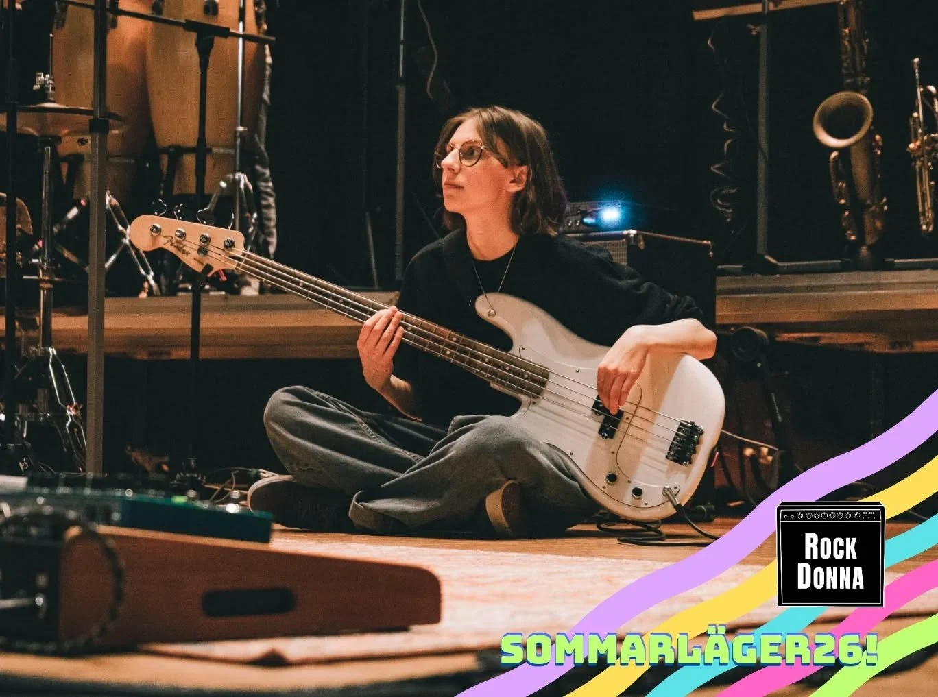 Ledarpresentation inf&ouml;r v&aring;rt sommarl&auml;ger! 🎸🎛️✨

Namn: Linnea Sundfors
Pronomen: hon/henne
Stj&auml;rntecken: Fiskarna ♓️ 
Instrument du spelar: Elbas och kontrabas. H&aring;ller ocks&aring; p&aring; med ljudteknik 🎛️
Favorit artist