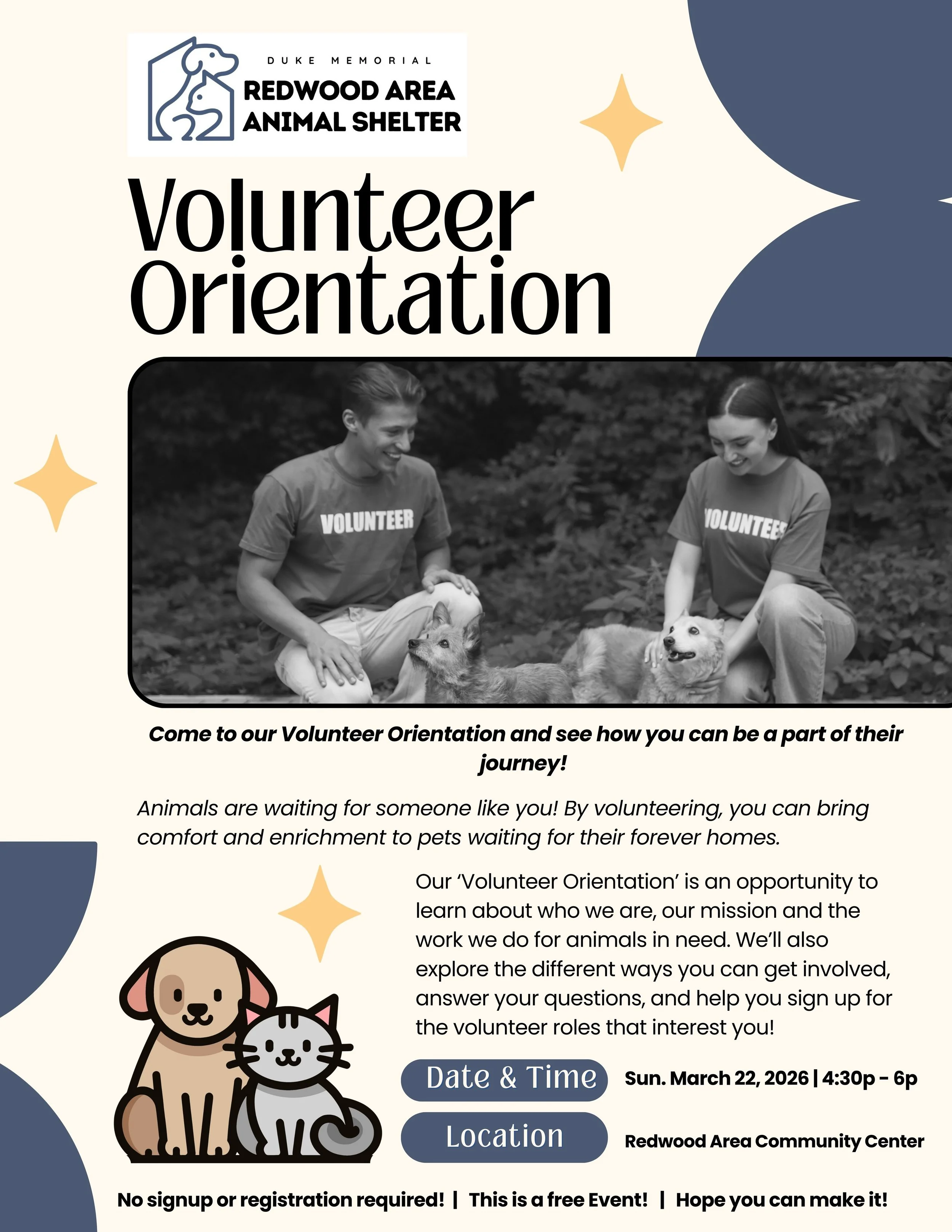 Volunteer Orientation Meeting