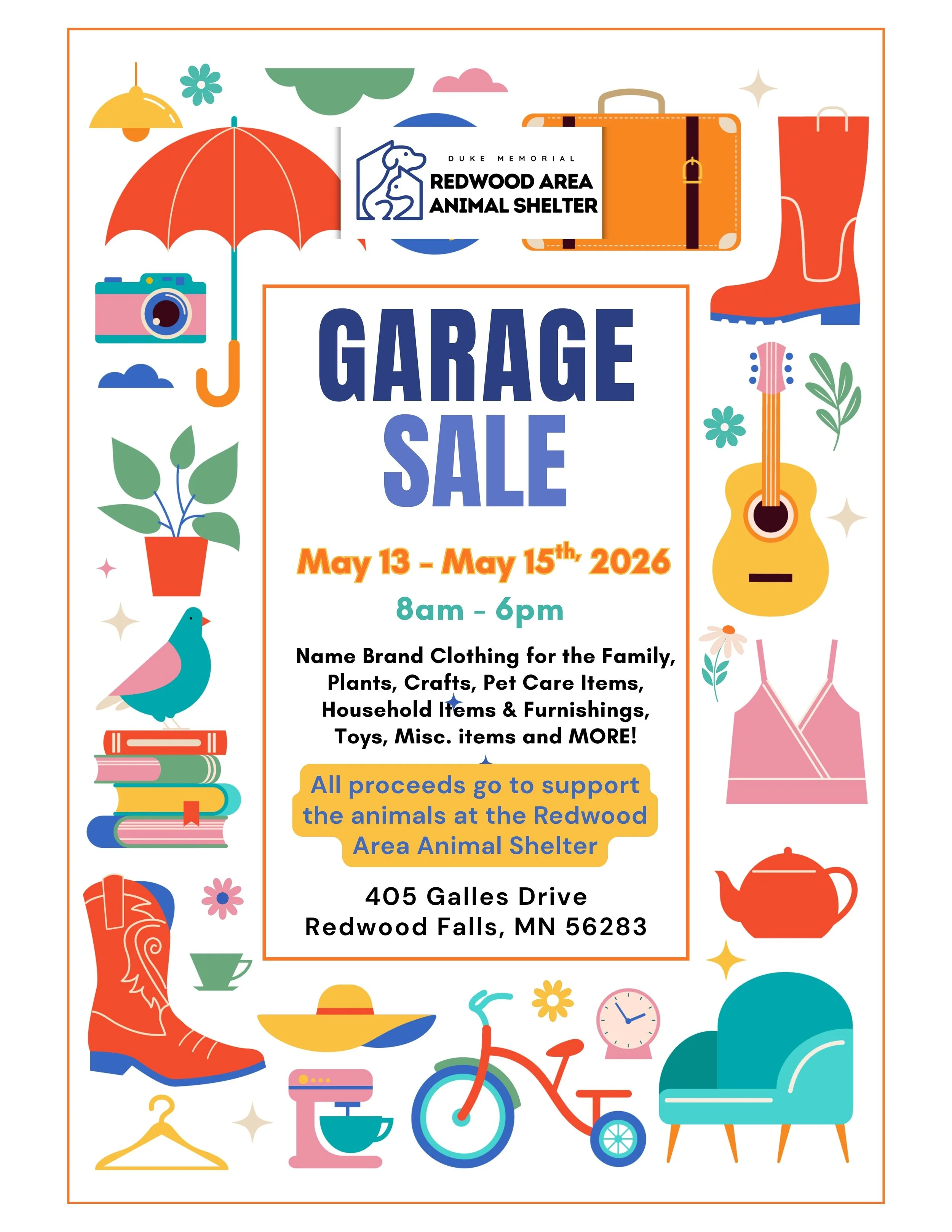 Annual Garage Sale Fundraiser 
