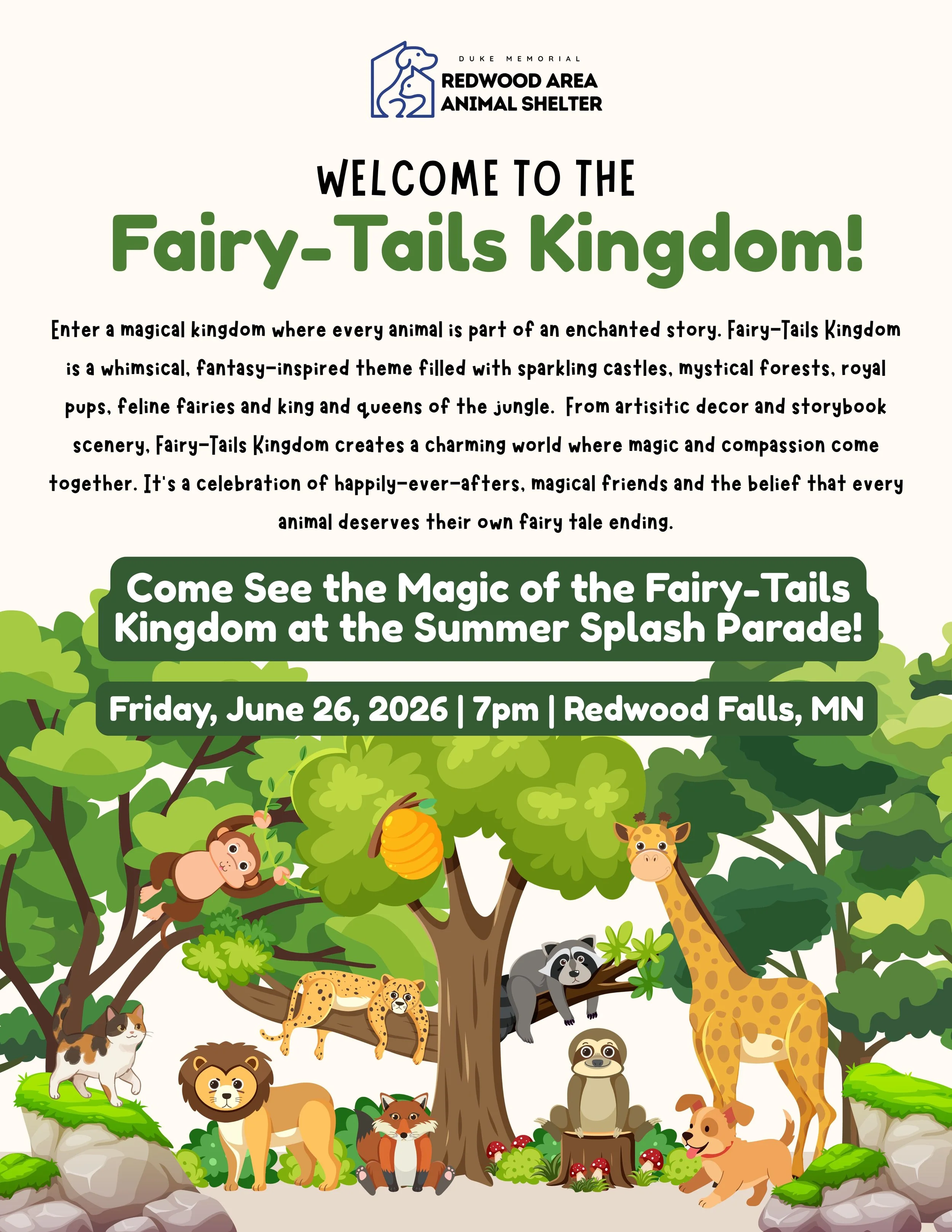Summer Splash Parade: 'Welcome to the Fairy-Tails Kingdom!' 