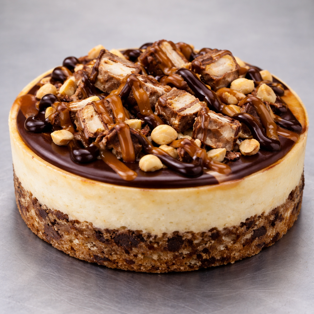 4" Snickers Personal Cheesecake