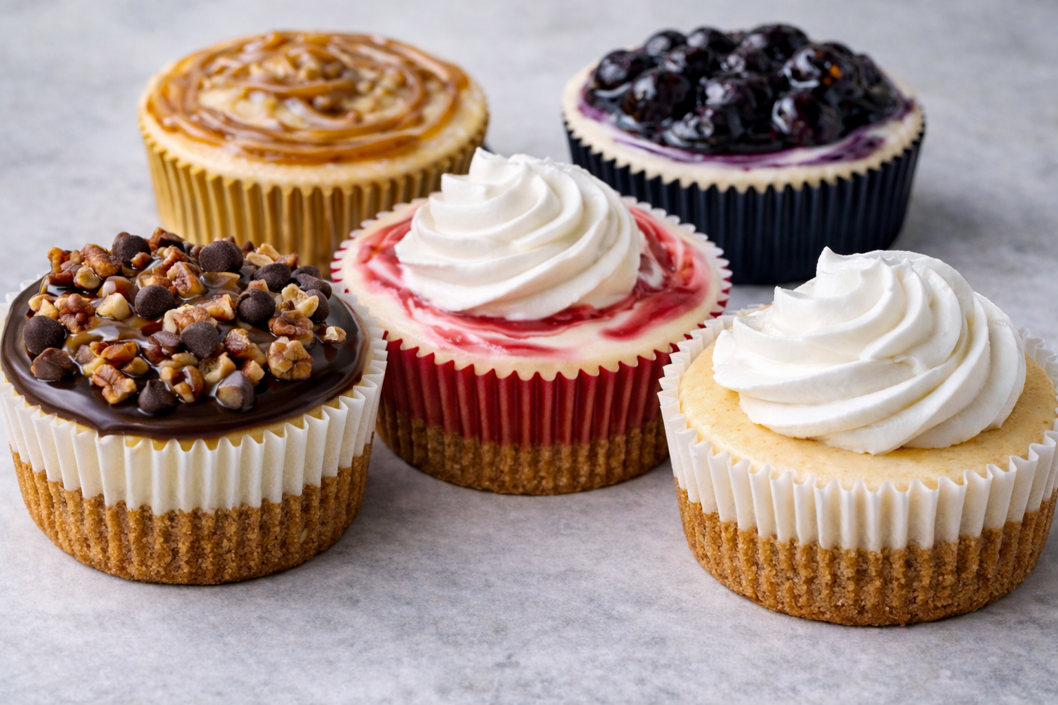 6 Packs Cheesecake Cupcakes