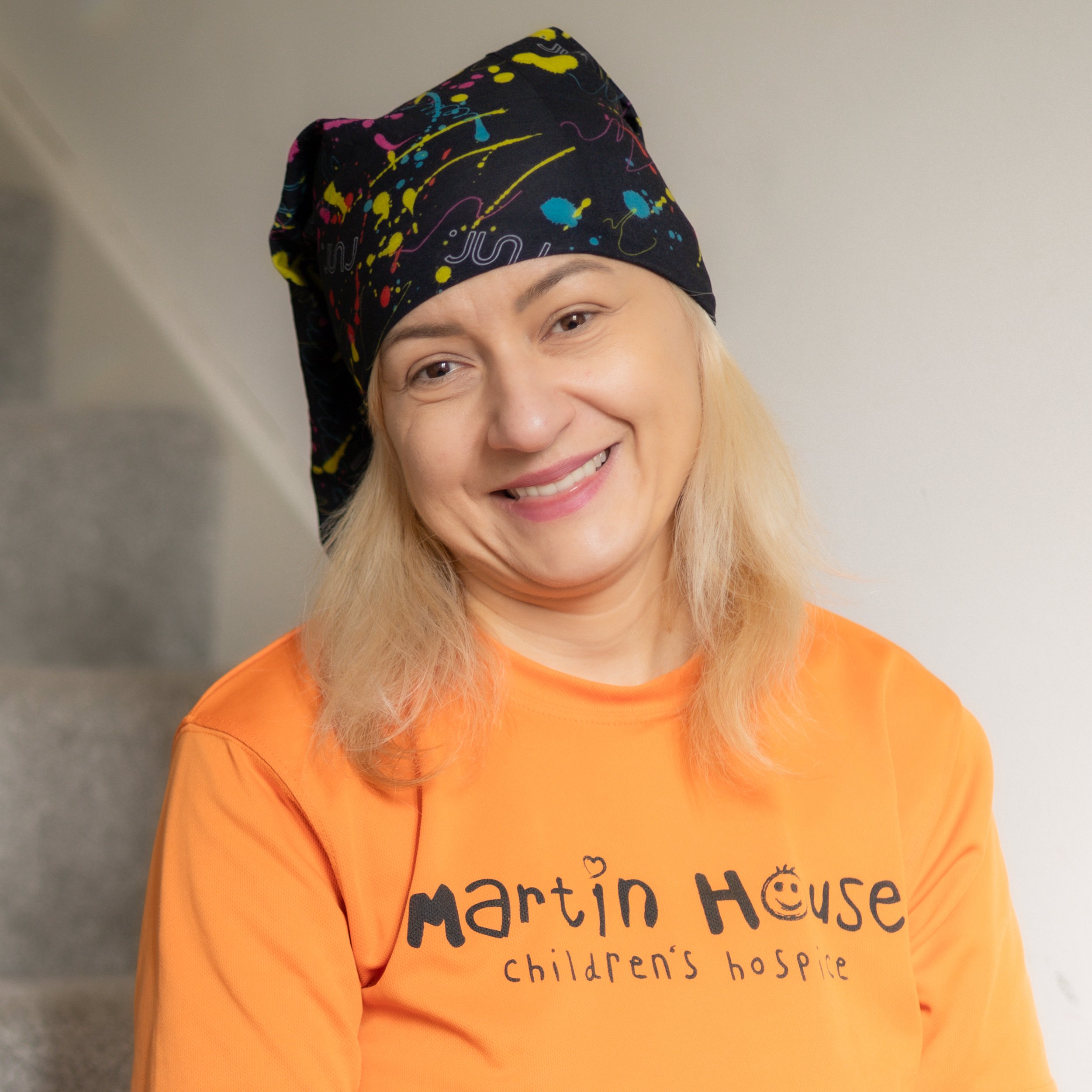 Portrait of a female entrepreneur photographed for a charity event.