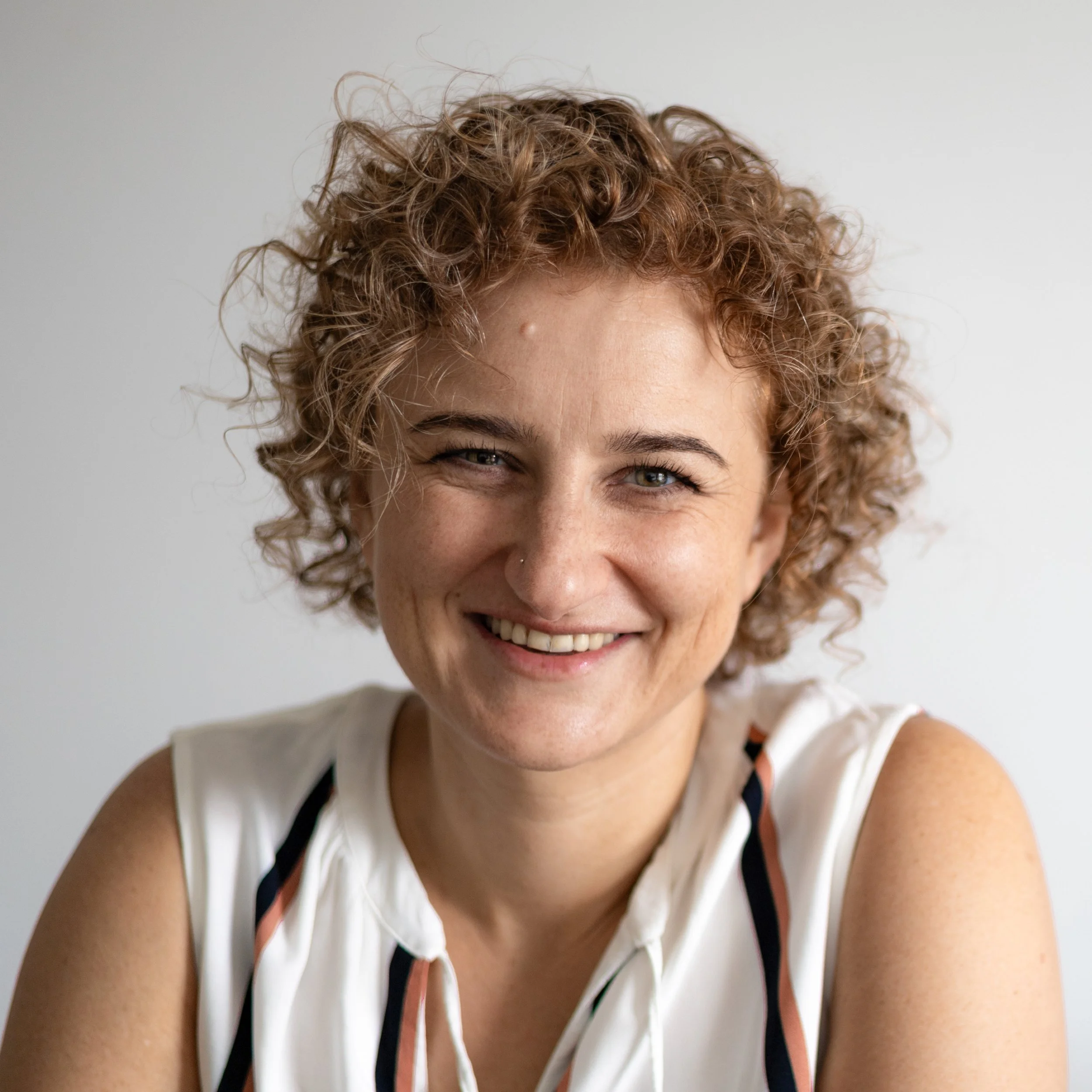 Female small business owner photographed in Maidenhead for personal brand imagery