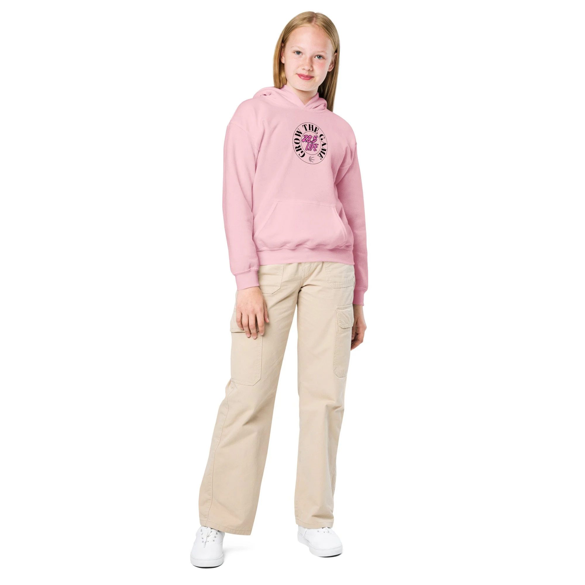 28.5 LIFE - Youth Grow the Game Hoodie