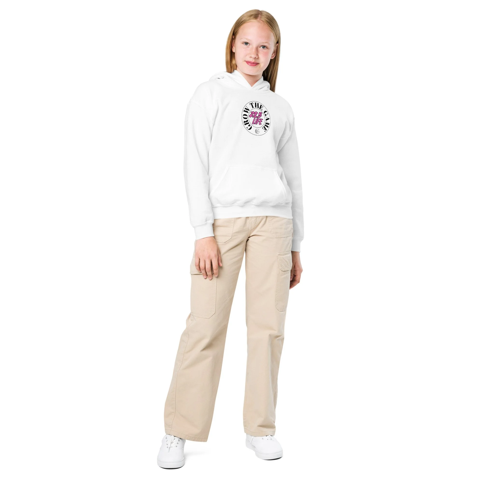 28.5 LIFE - Youth Grow the Game Hoodie
