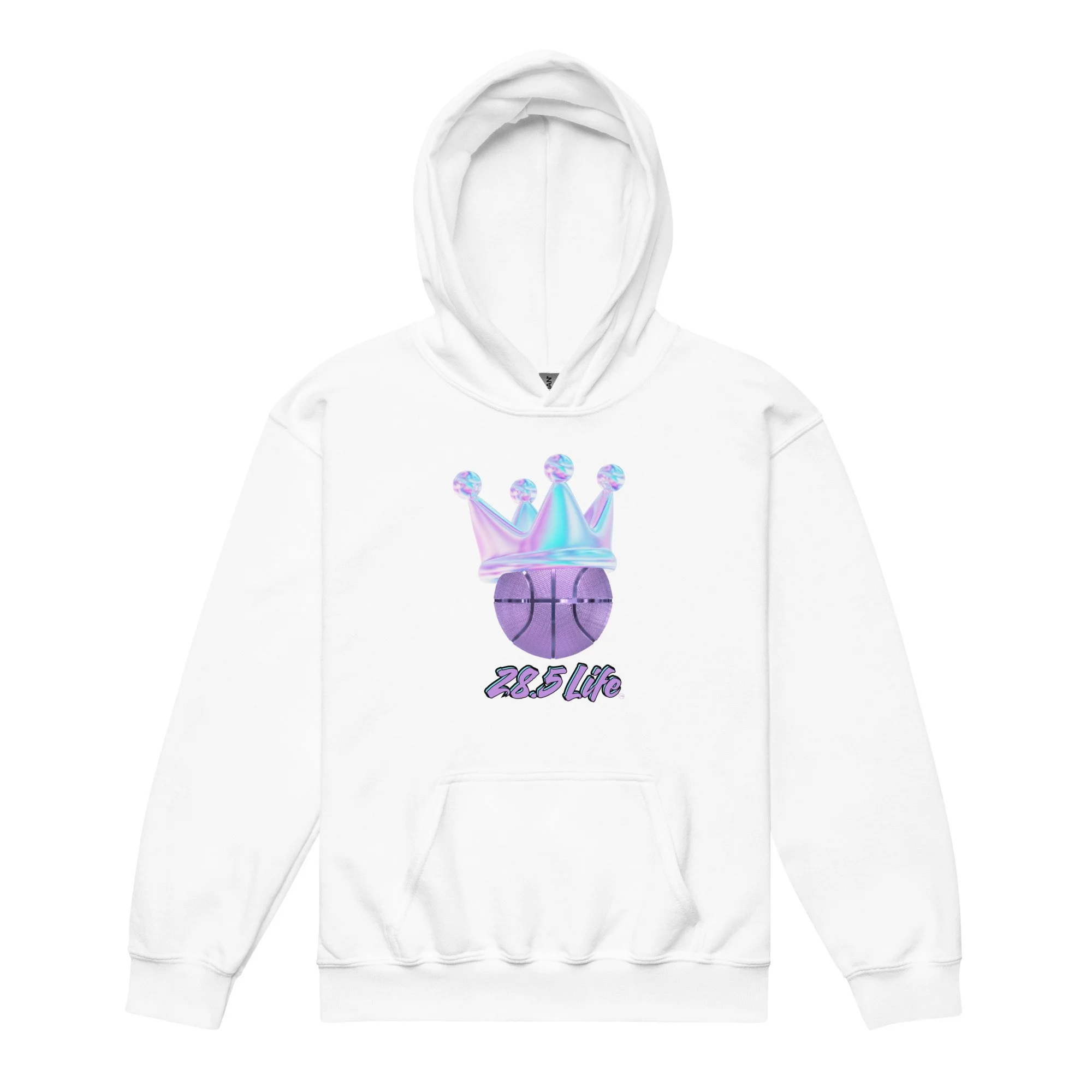28.5 LIFE - Youth Crown Hoodie