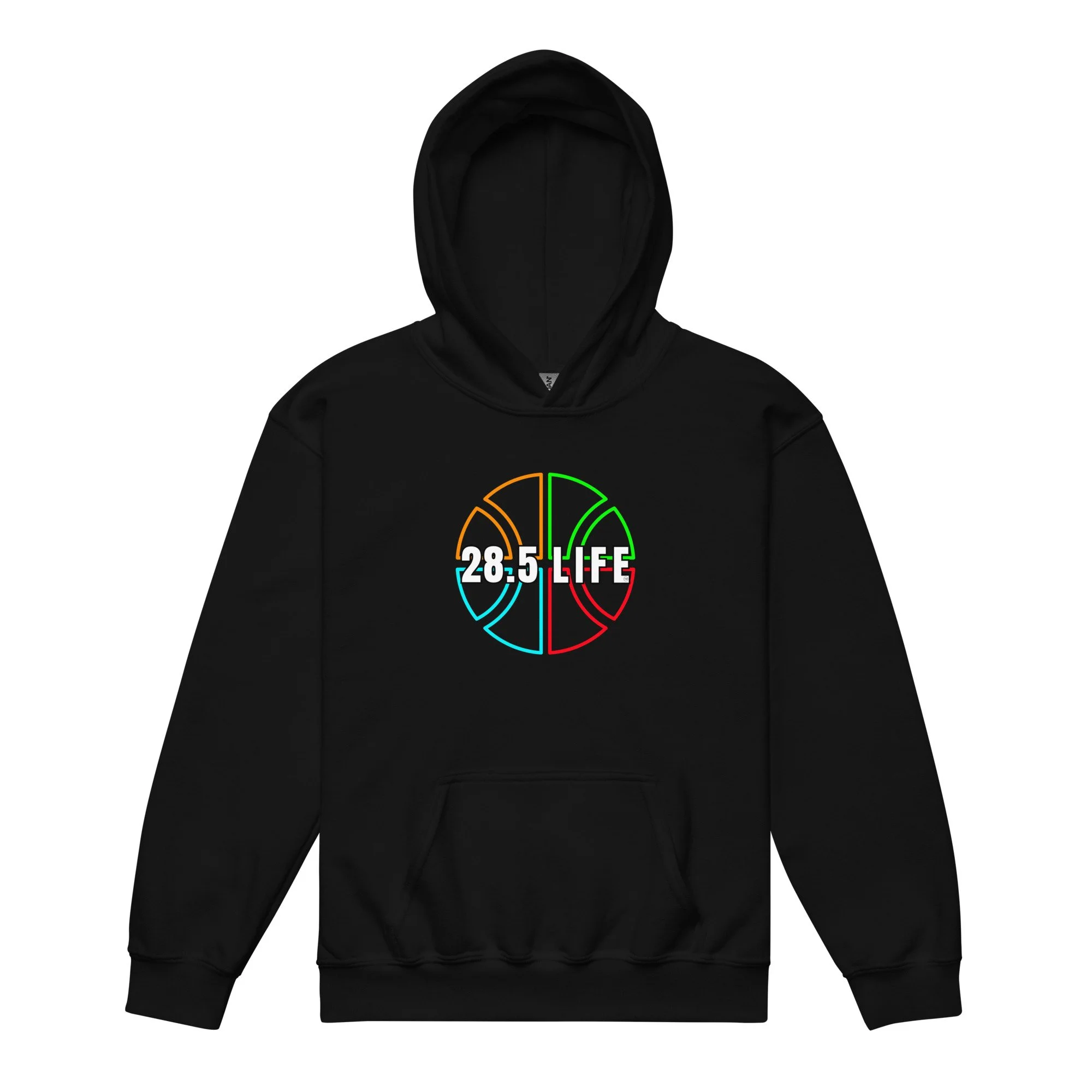 28.5 LIFE - Youth Baller Ball Hoodie