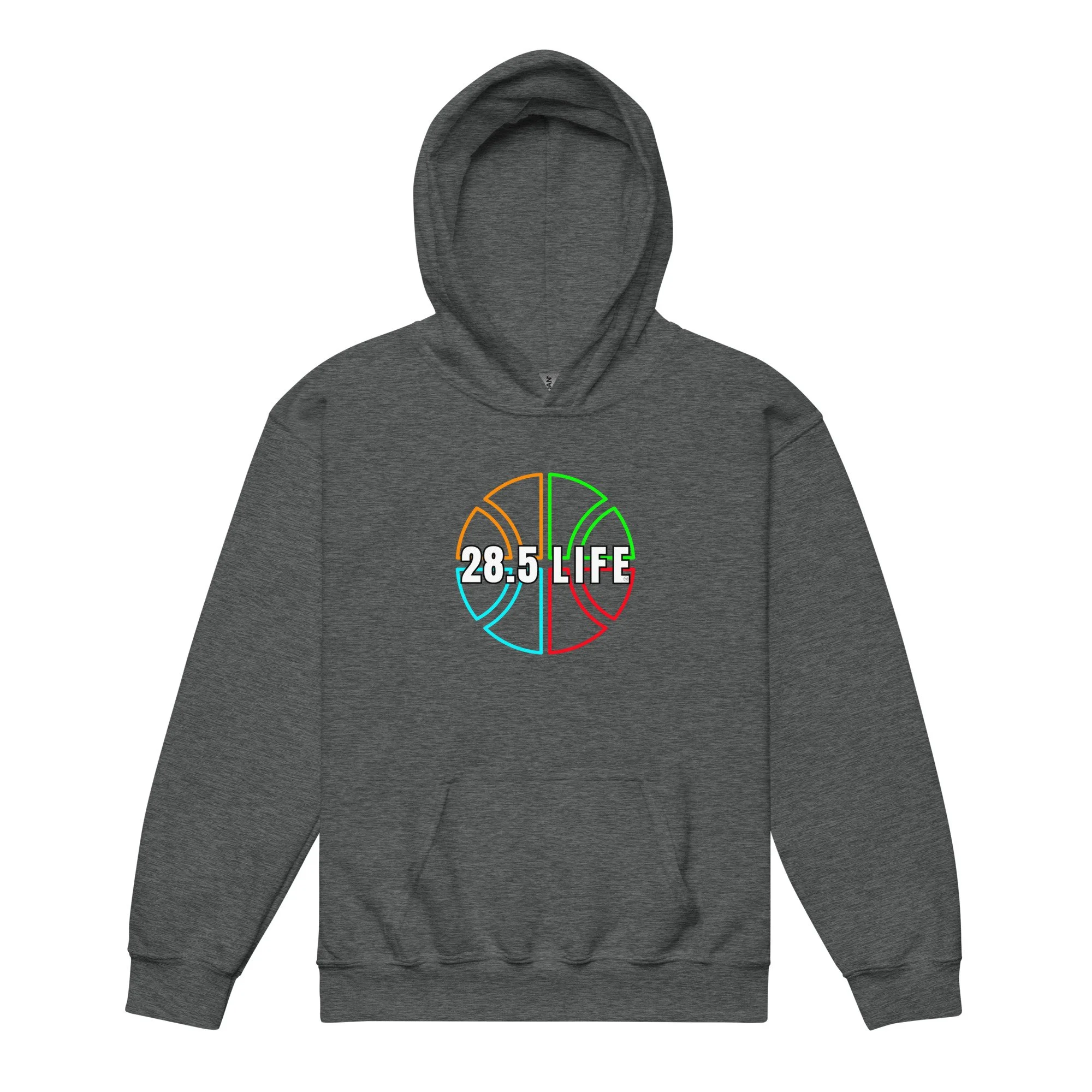 28.5 LIFE - Youth Baller Ball Hoodie