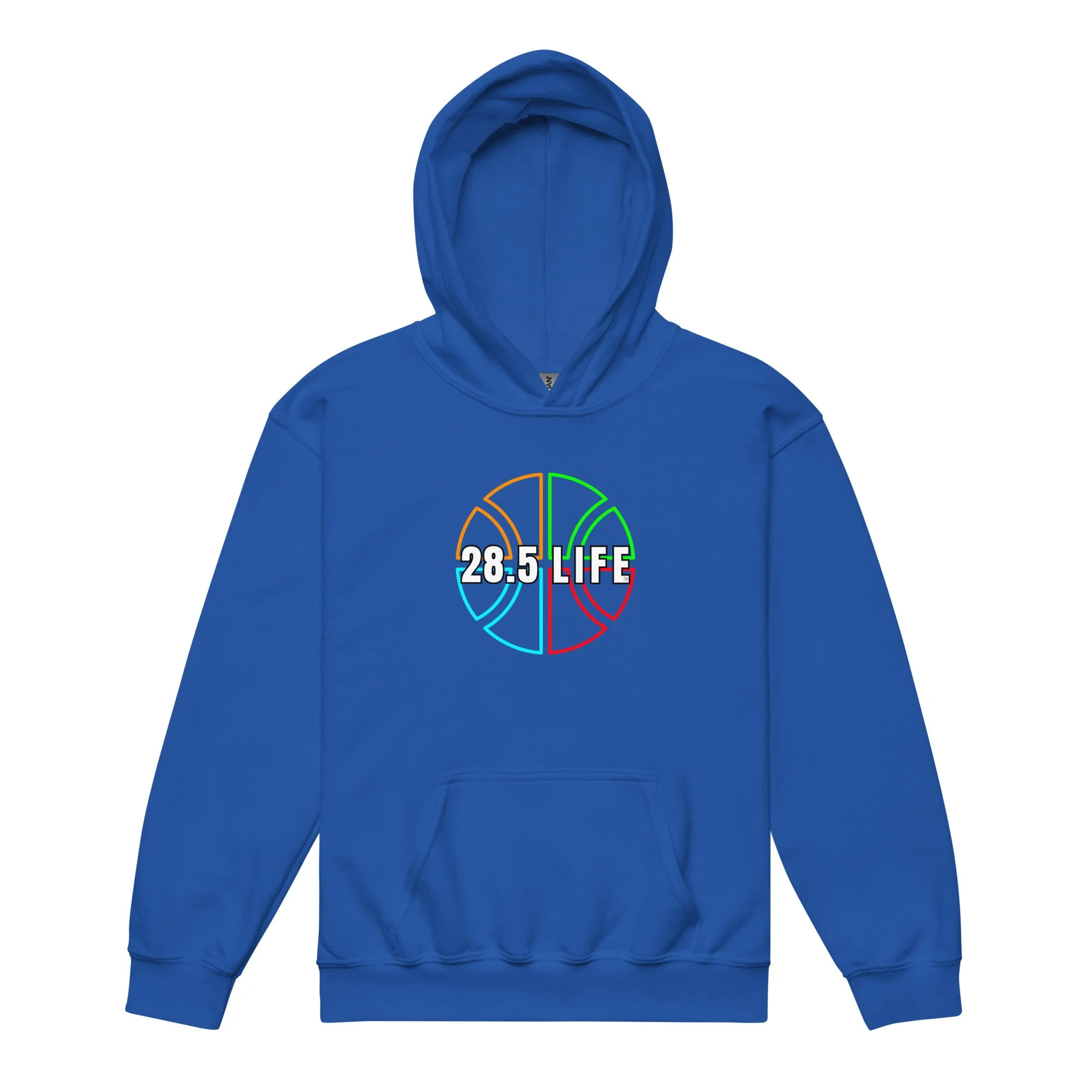 28.5 LIFE - Youth Baller Ball Hoodie
