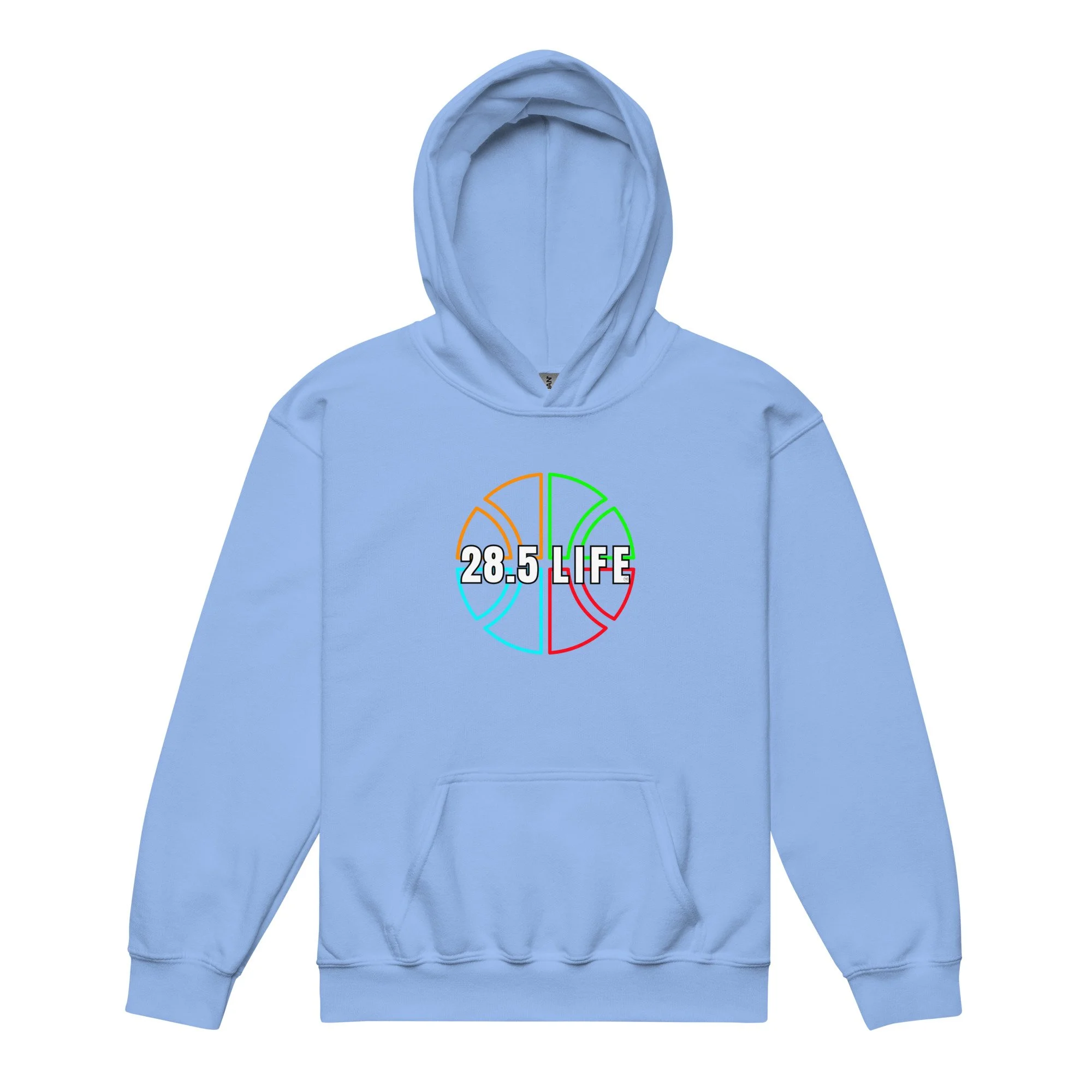 28.5 LIFE - Youth Baller Ball Hoodie