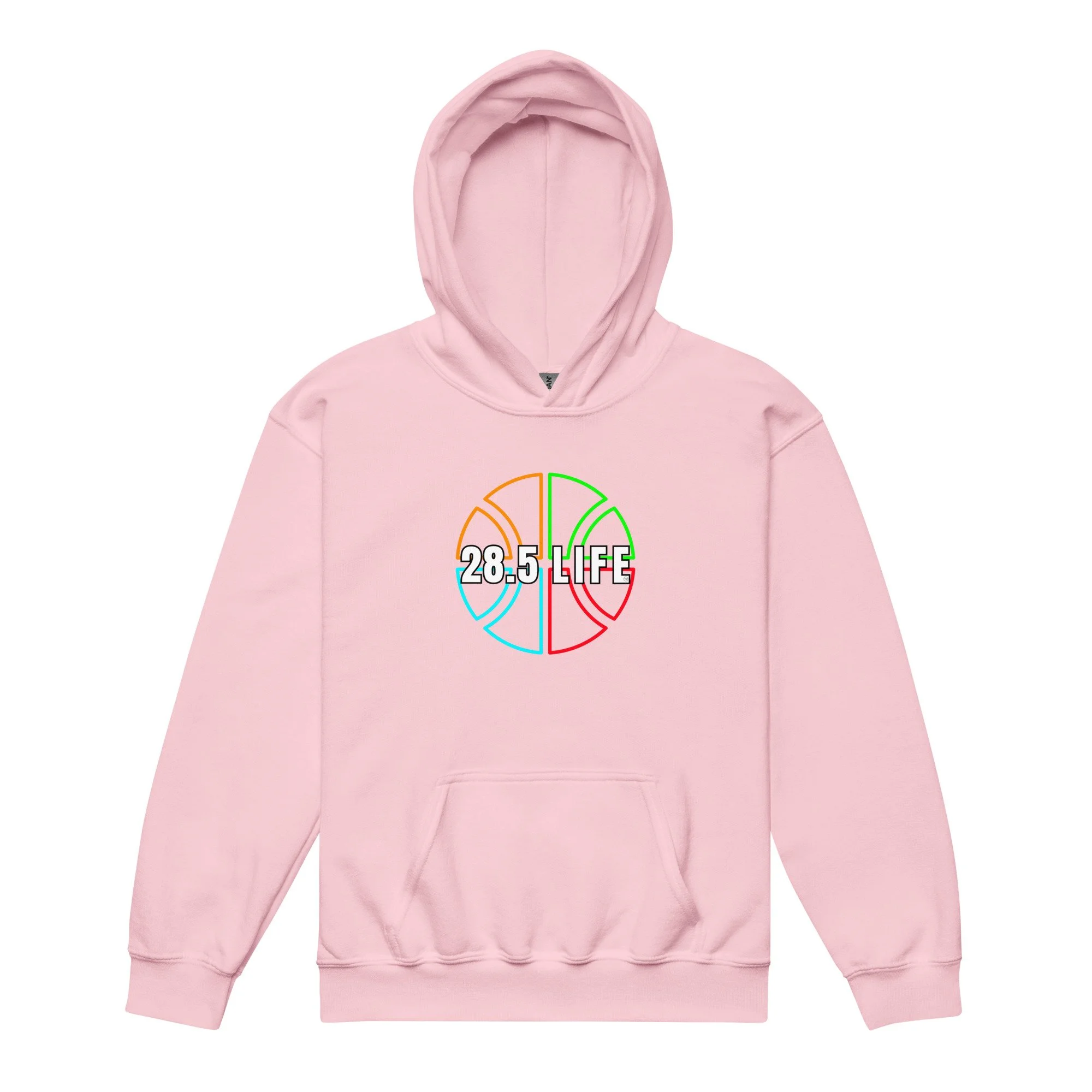 28.5 LIFE - Youth Baller Ball Hoodie