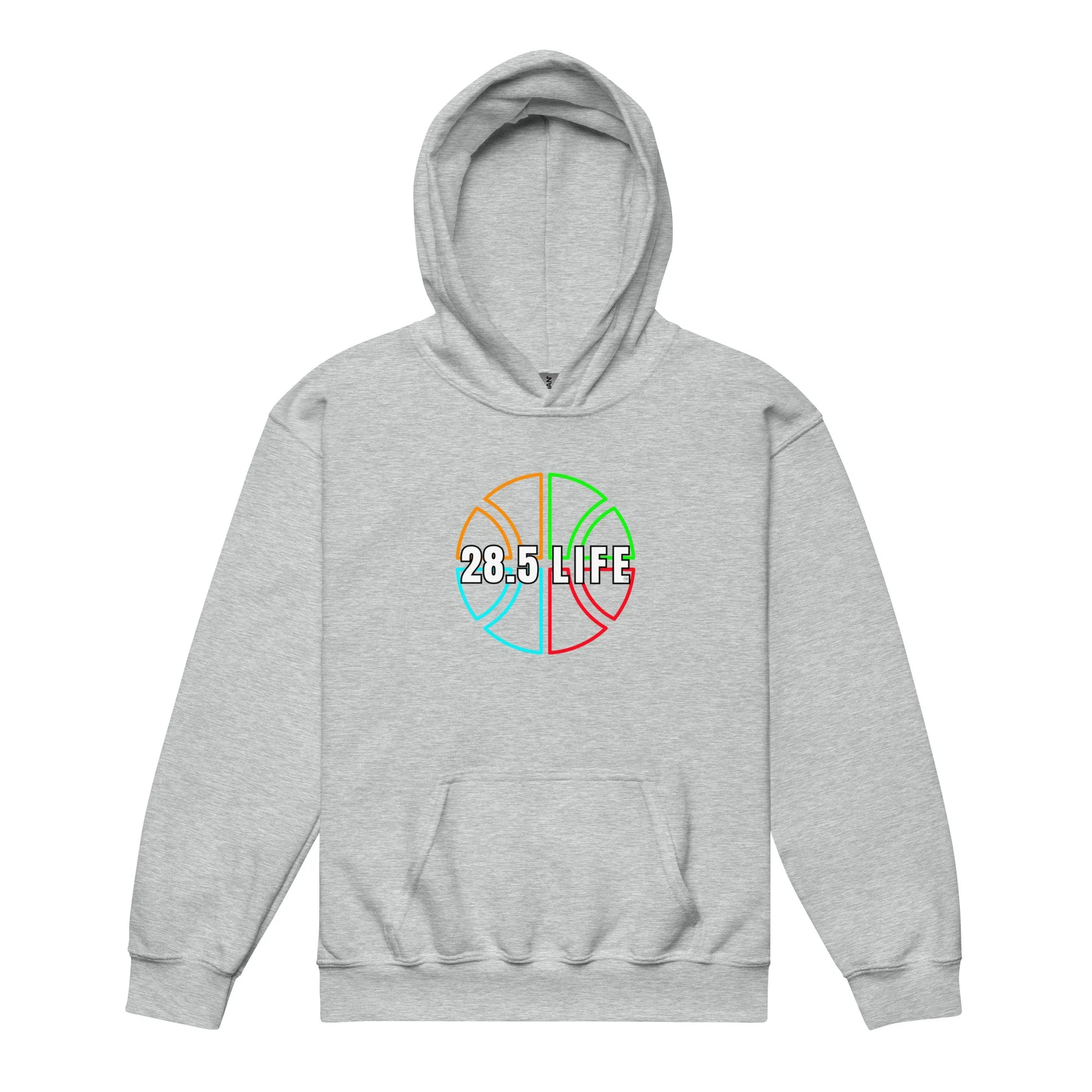 28.5 LIFE - Youth Baller Ball Hoodie