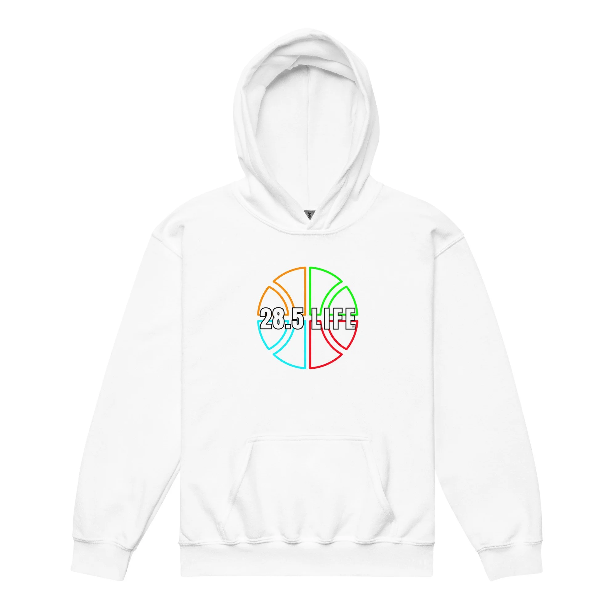 28.5 LIFE - Youth Baller Ball Hoodie
