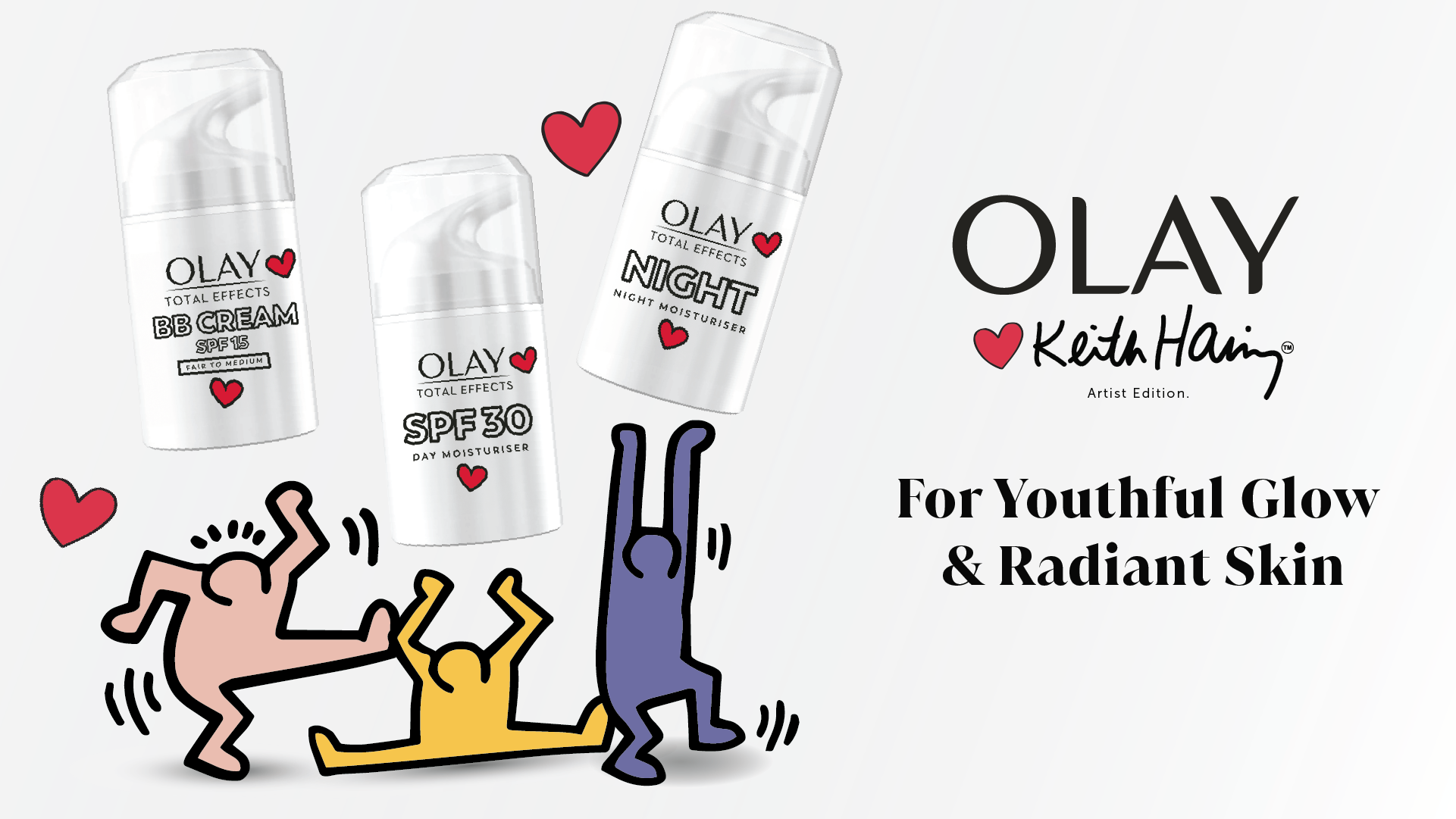 Olay & Keith Harring Collaboration