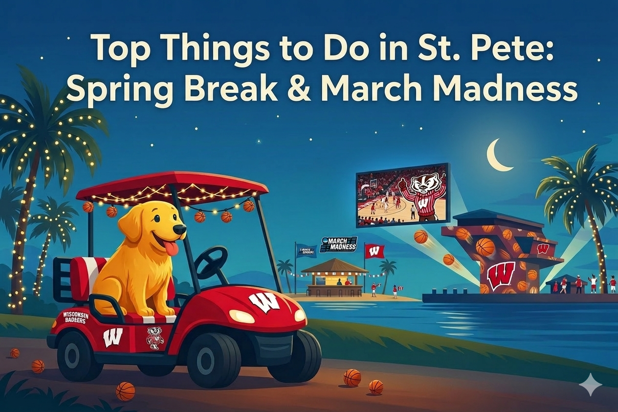 Spring Break in Downtown St. Pete: The Golf Cart Guide