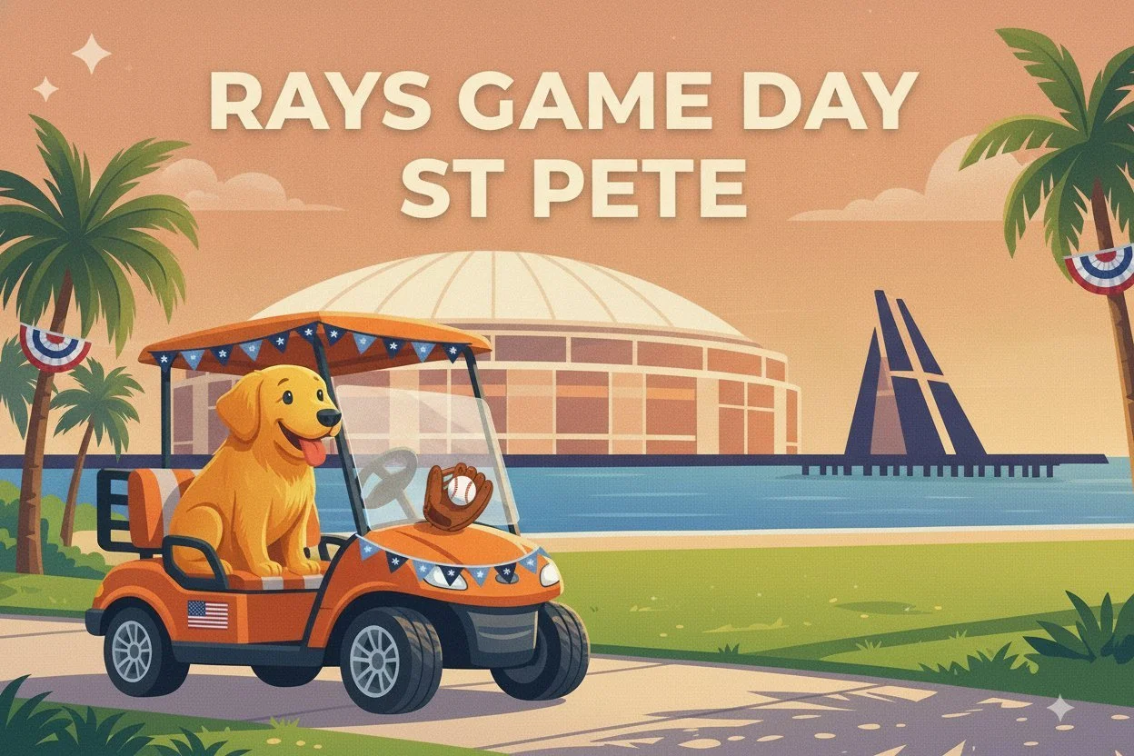 Rays Game Day St Pete: Food, Parking, Downtown Stops