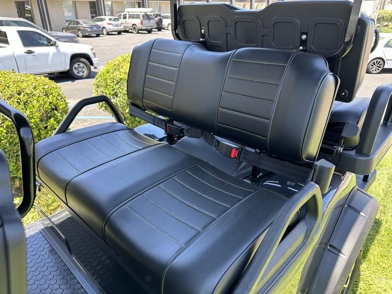 Comfort padded seating for a smooth and relaxing ride.