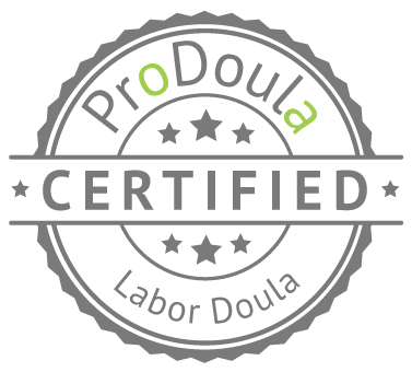 ProDoula training certification badge