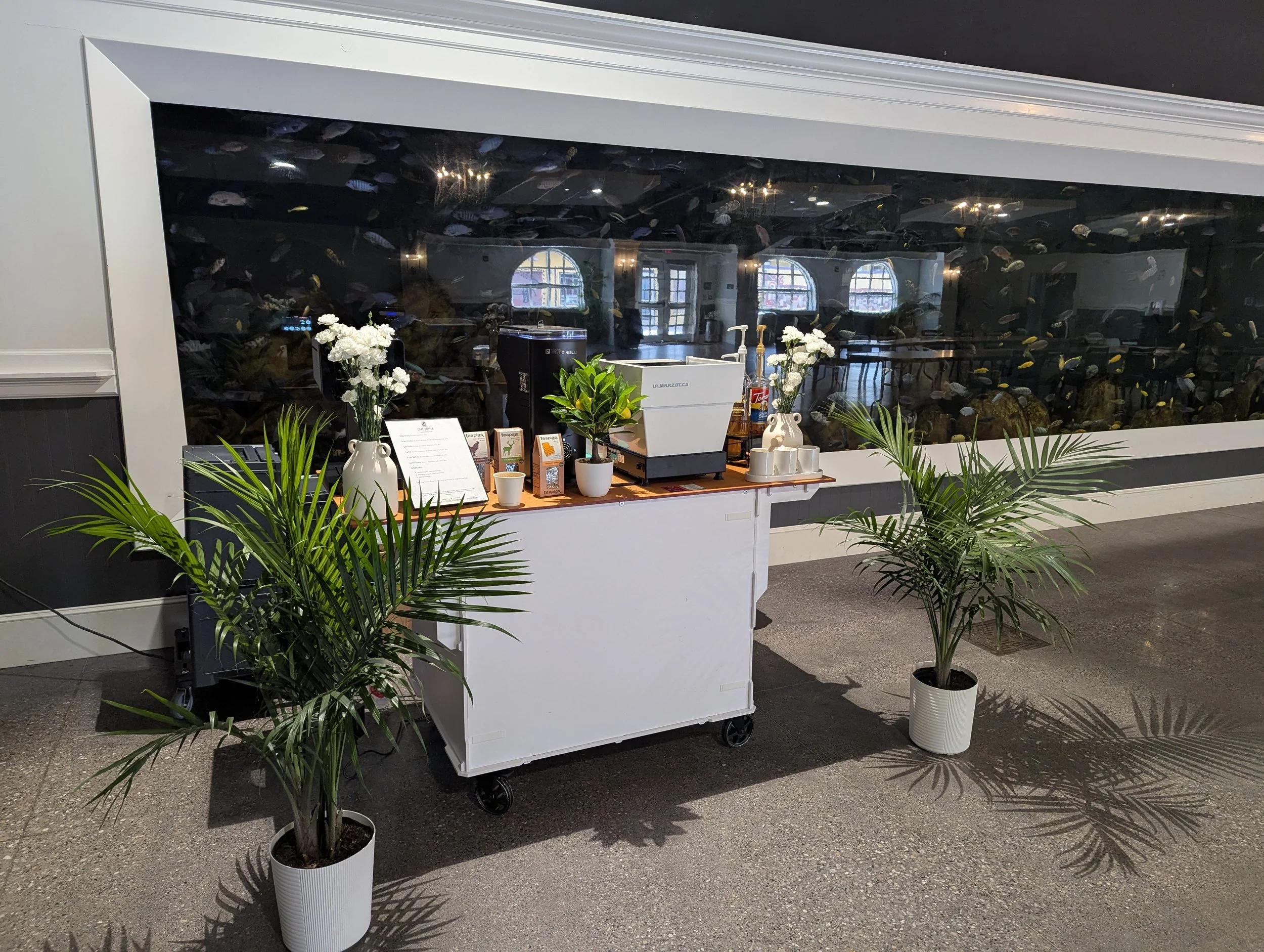 mobile coffee catering for events, weddings, corporate coffee catering Detroit Toledo