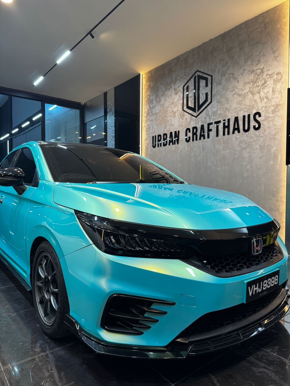 Honda City - Neon Ice Blue