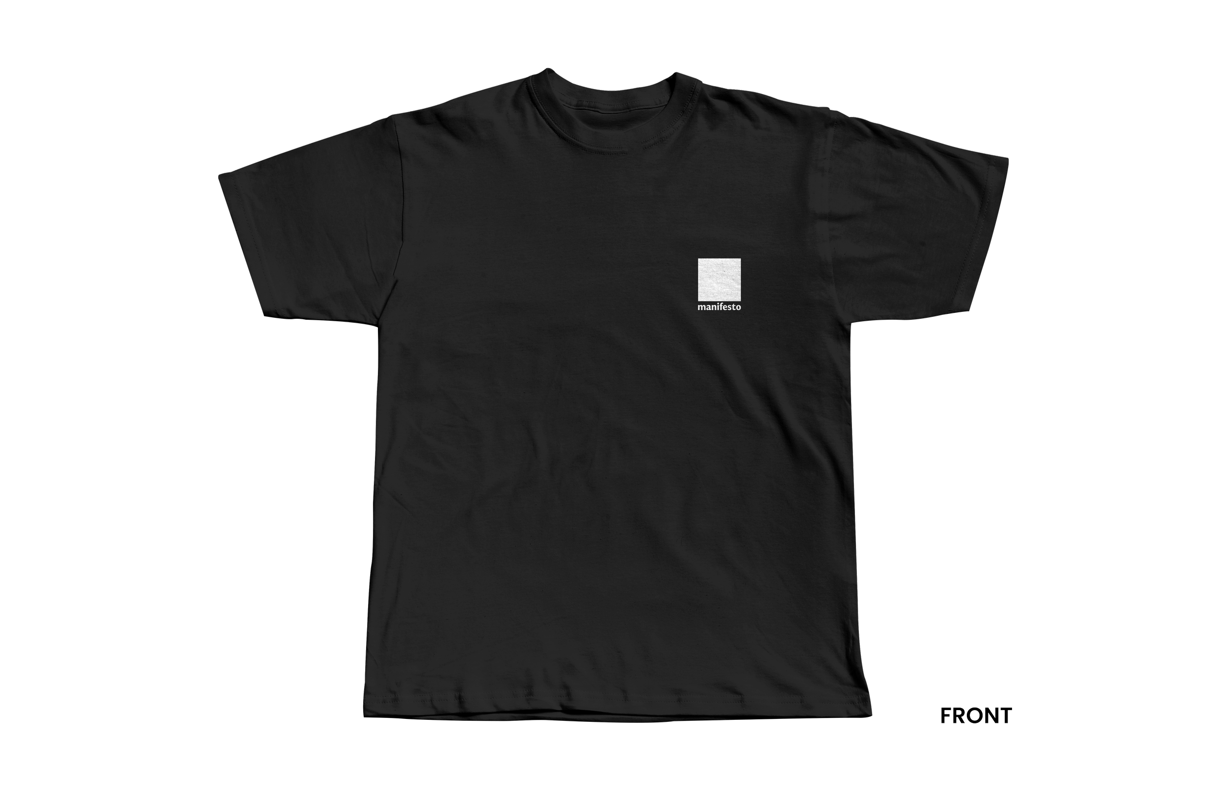 Yours for the Revolution _ Shirt Black White _ Front.png