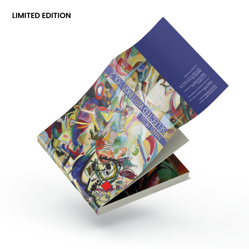 Hans Hess: Selected Writings Volume 2 – Art in the 20th Century