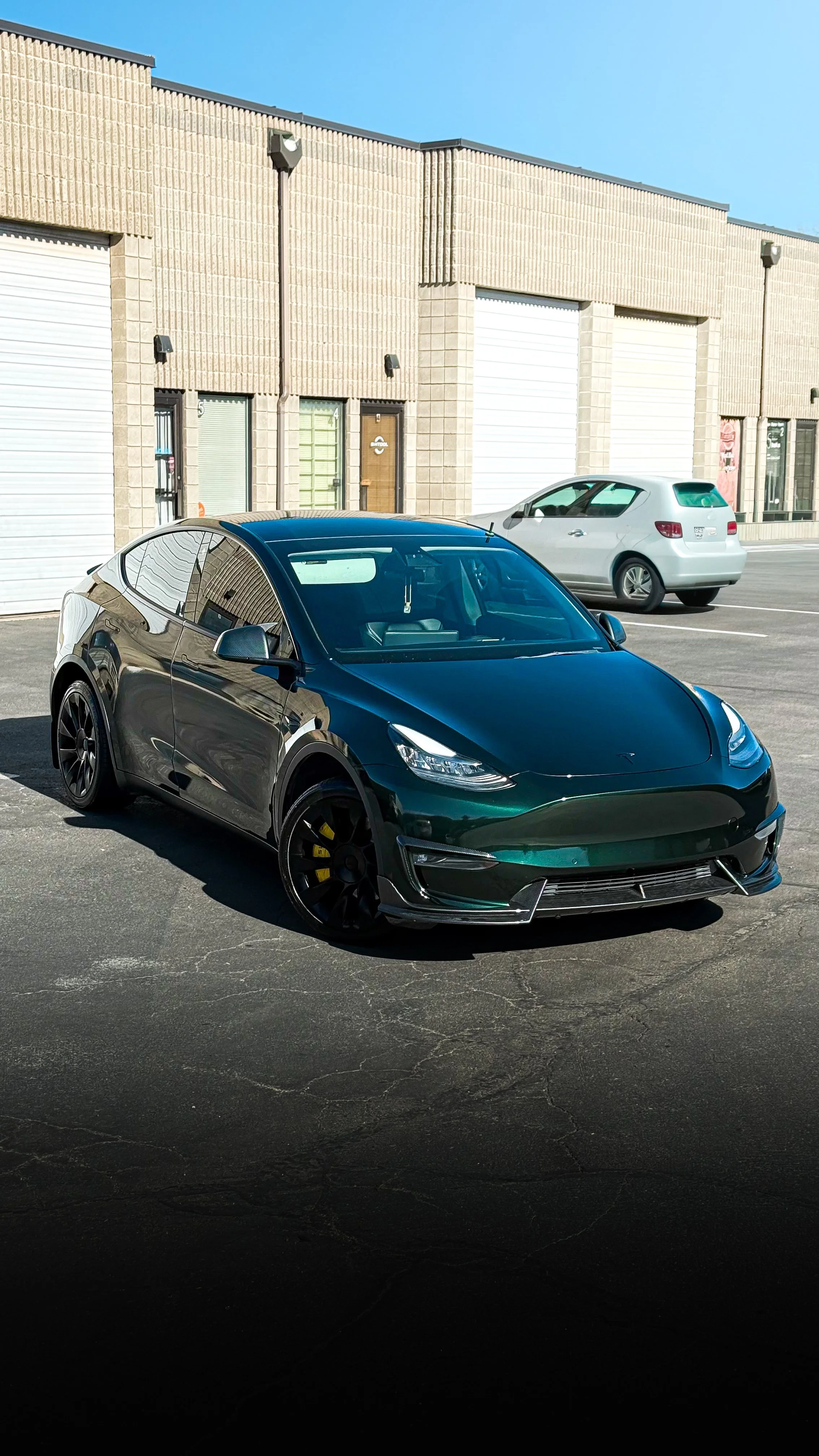 Tesla Model Y wrapped in West Valley City