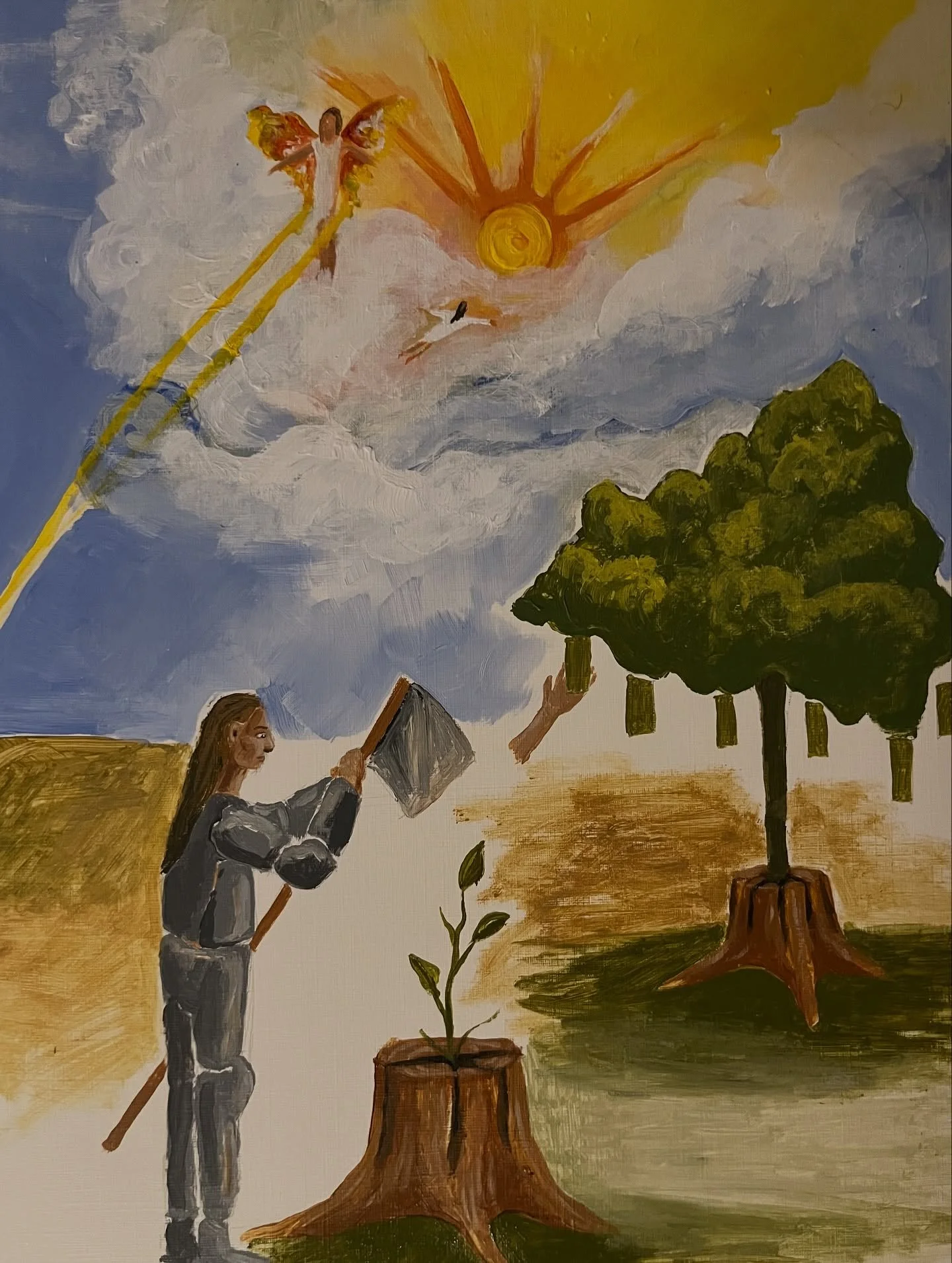 Visiones locas que recibo. 👁️ (en mi tercer ojo) hablando con mis gu&iacute;as. Me apetec&iacute;a compartirlo.