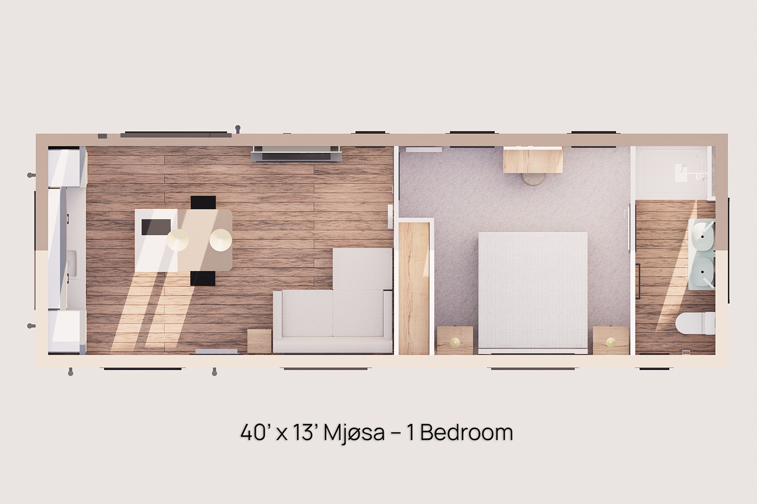 40’ x 13’ Lissett Mjøsa Layout – 1 Bedroom.png