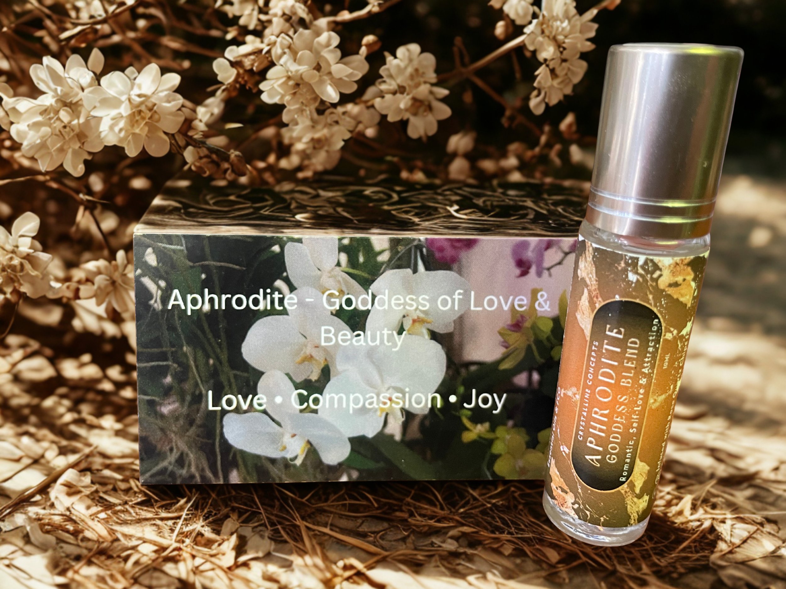 Aphrodite Goddess Blend Essential Oil Roller - Love, Beauty & Divine Desire